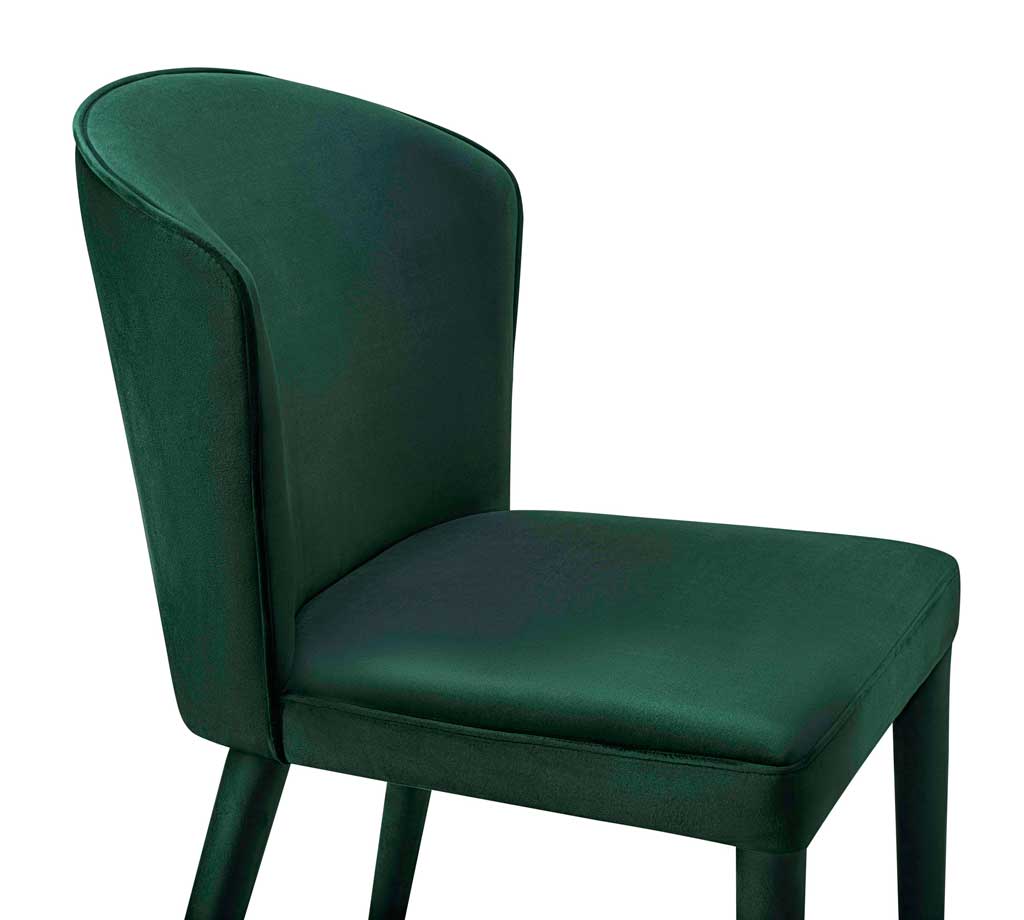 Mason Velvet Chair Forest Green