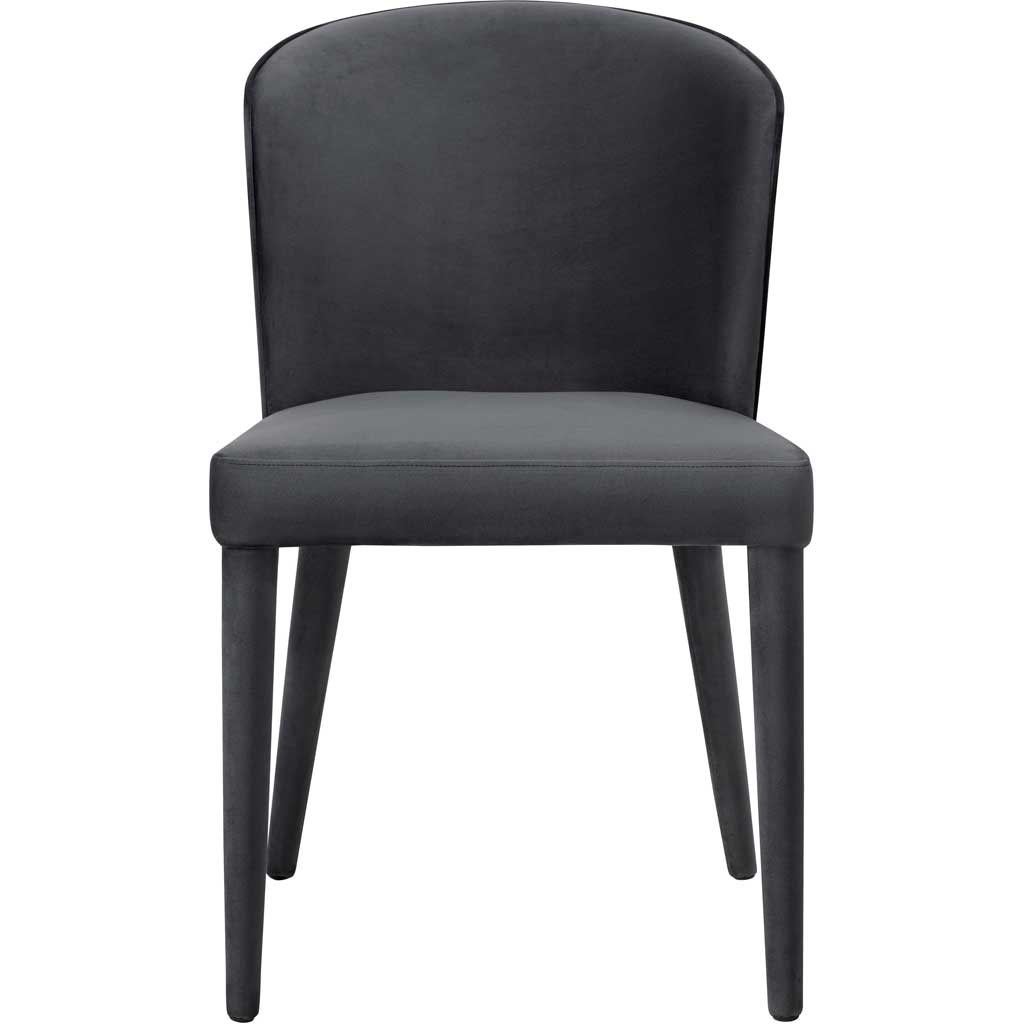 Mason Velvet Chair Gray