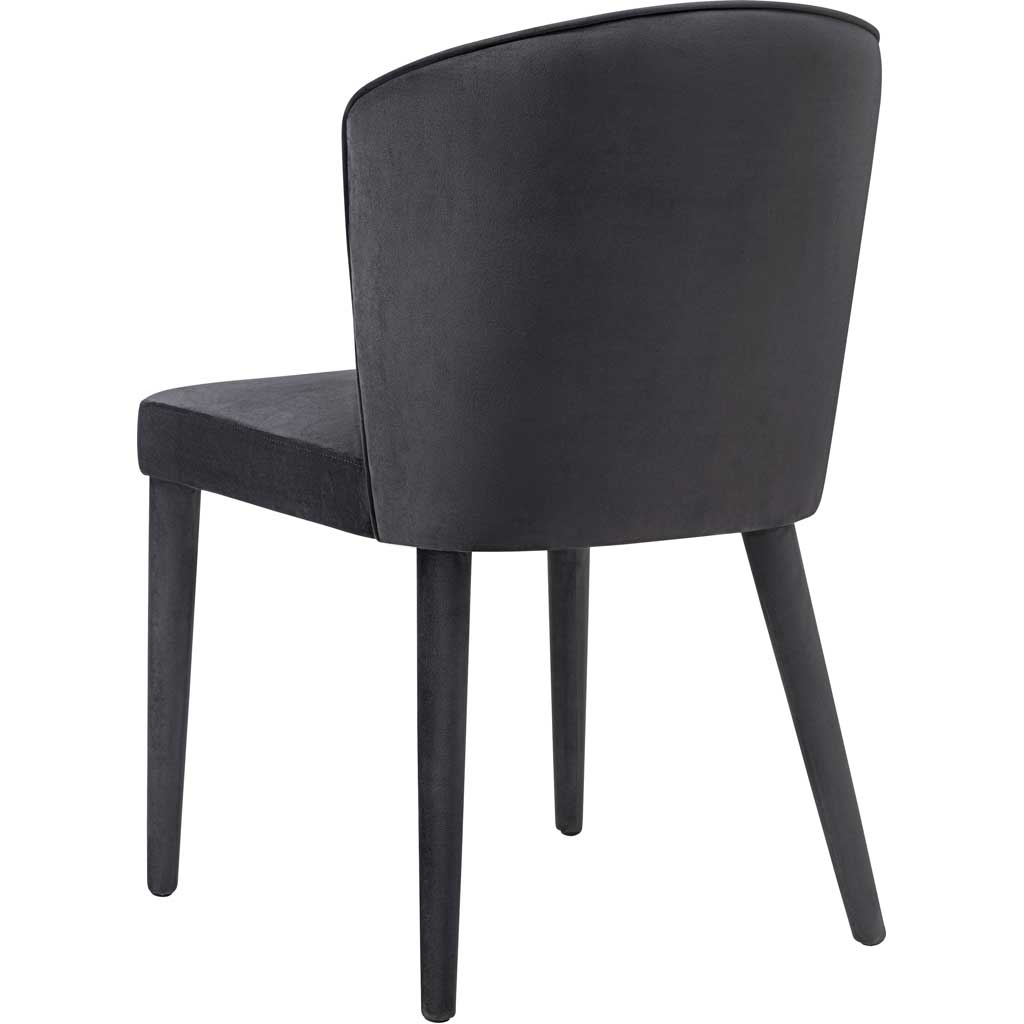 Mason Velvet Chair Gray