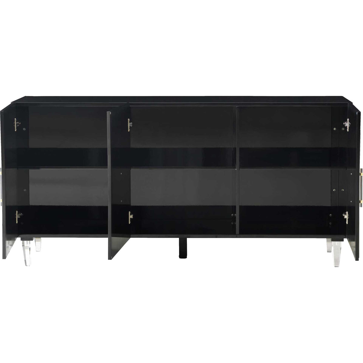 Faryn Lacquer Buffet Black