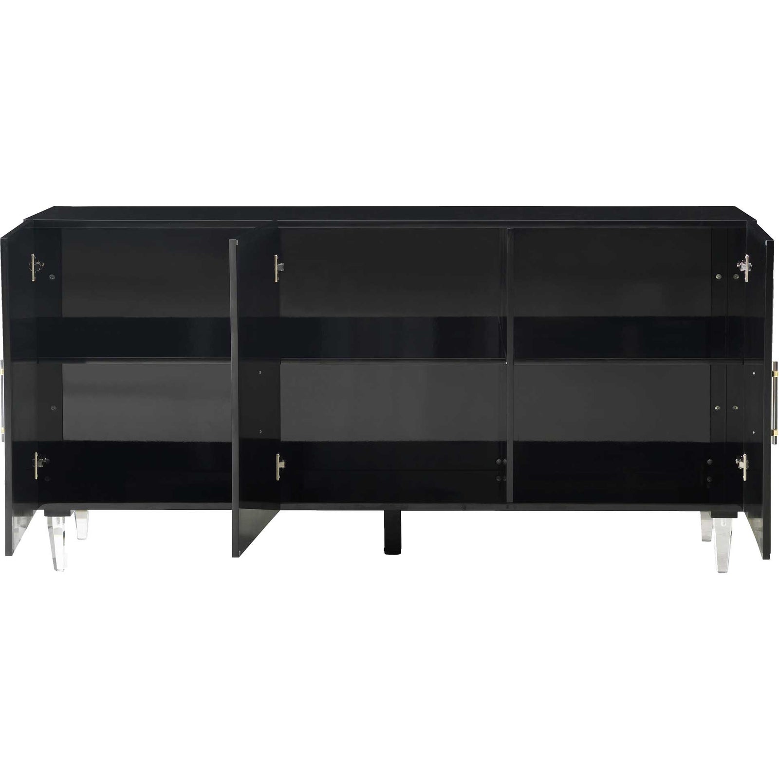 Faryn Lacquer Buffet Black