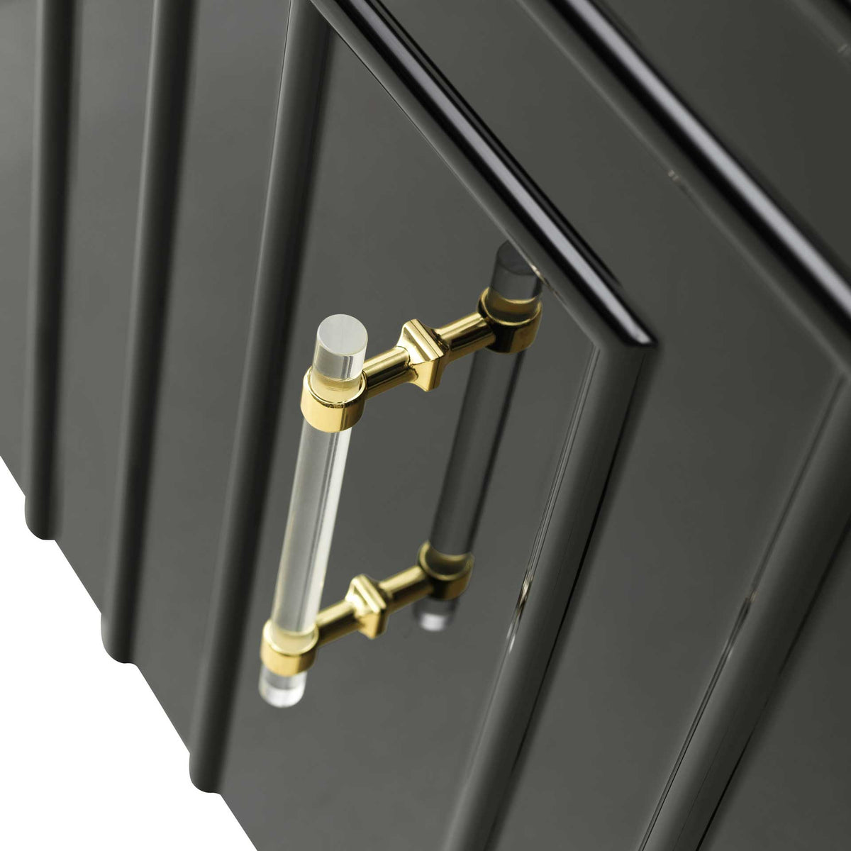 Faryn Lacquer Buffet Black