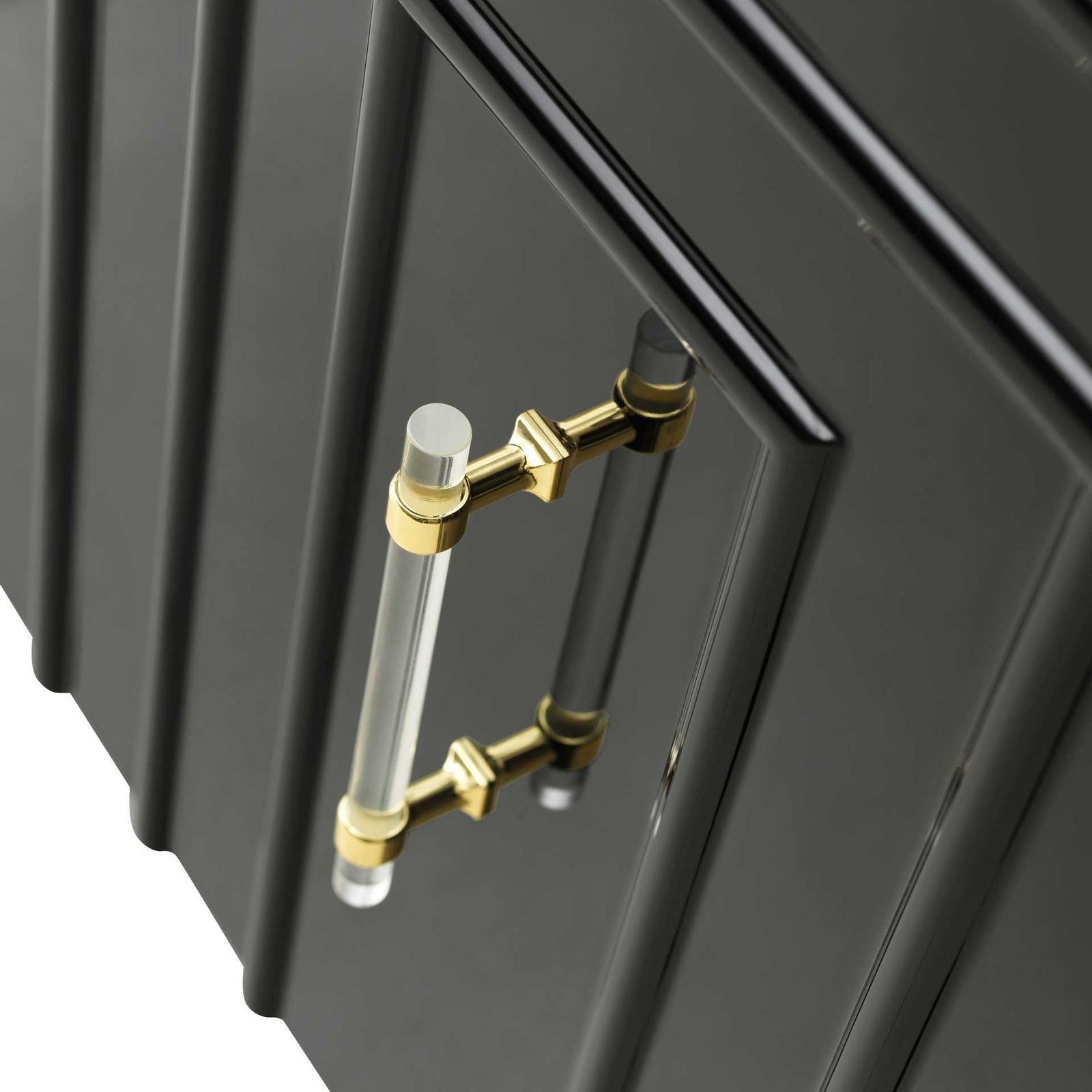 Faryn Lacquer Buffet Black