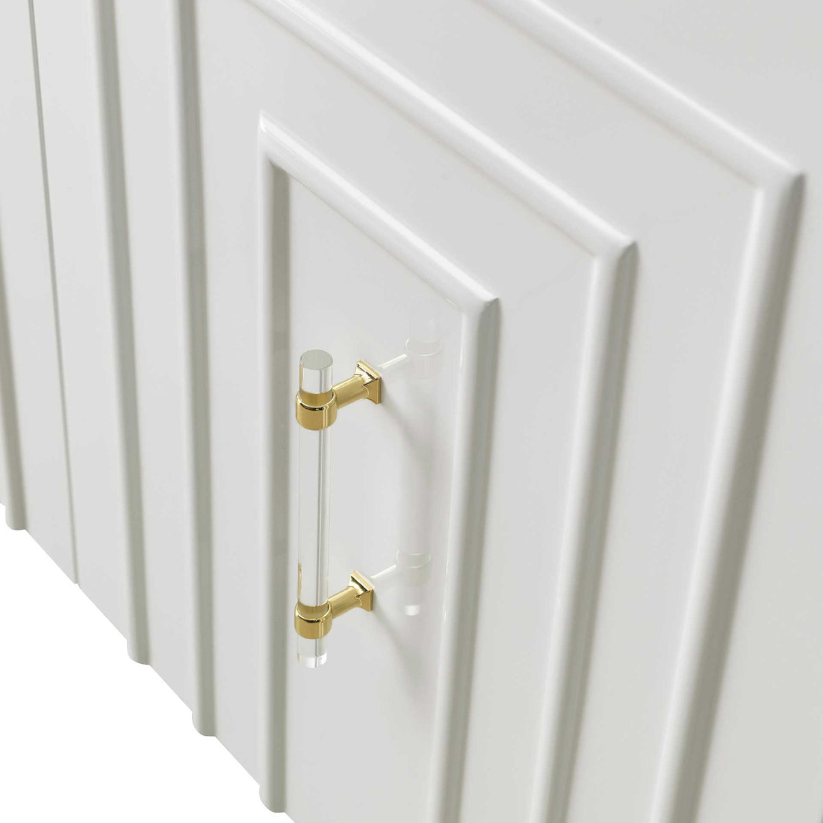 Faryn Lacquer Buffet White