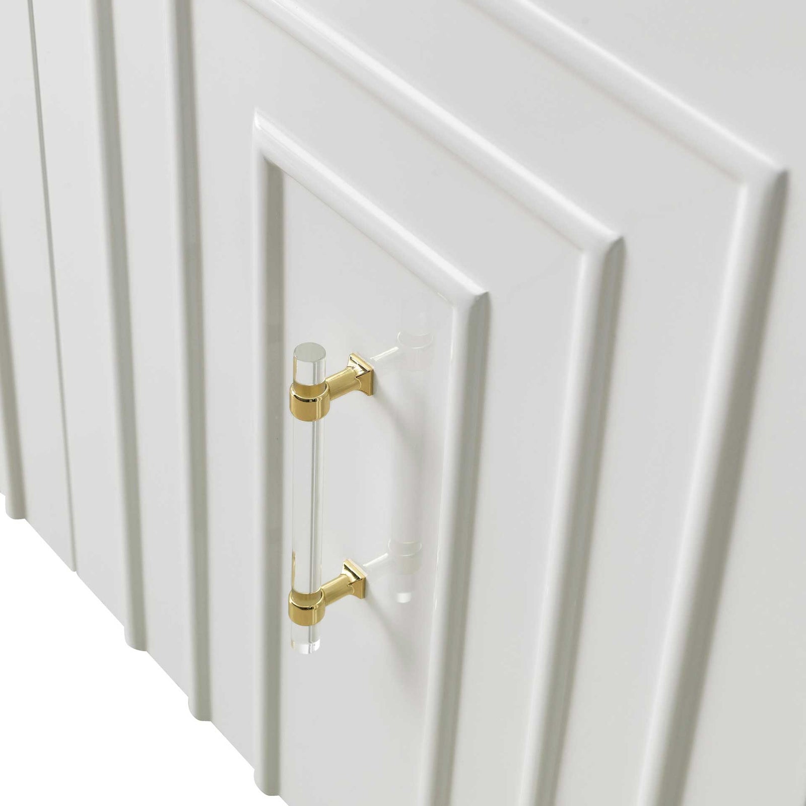Faryn Lacquer Buffet White
