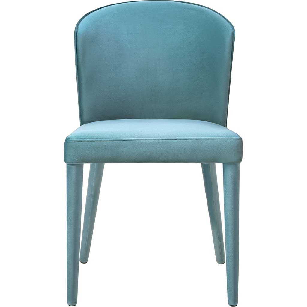 Mason Velvet Chair Sea Blue