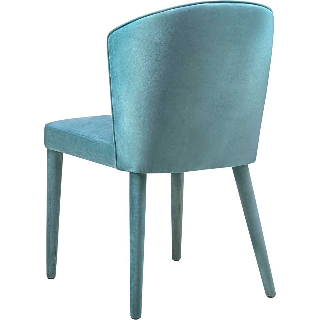 Mason Velvet Chair Sea Blue