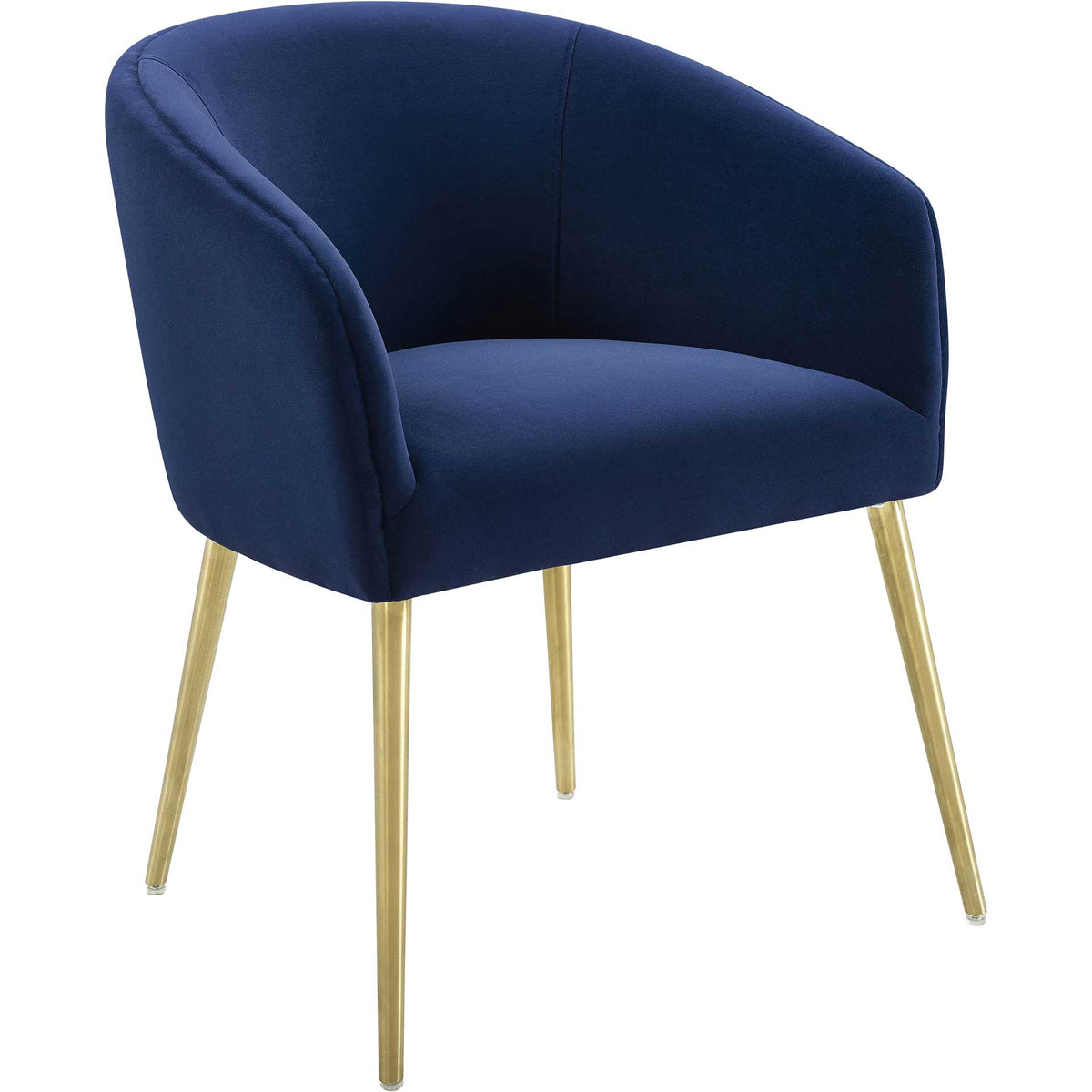 Arlette Velvet Dining Chair Navy