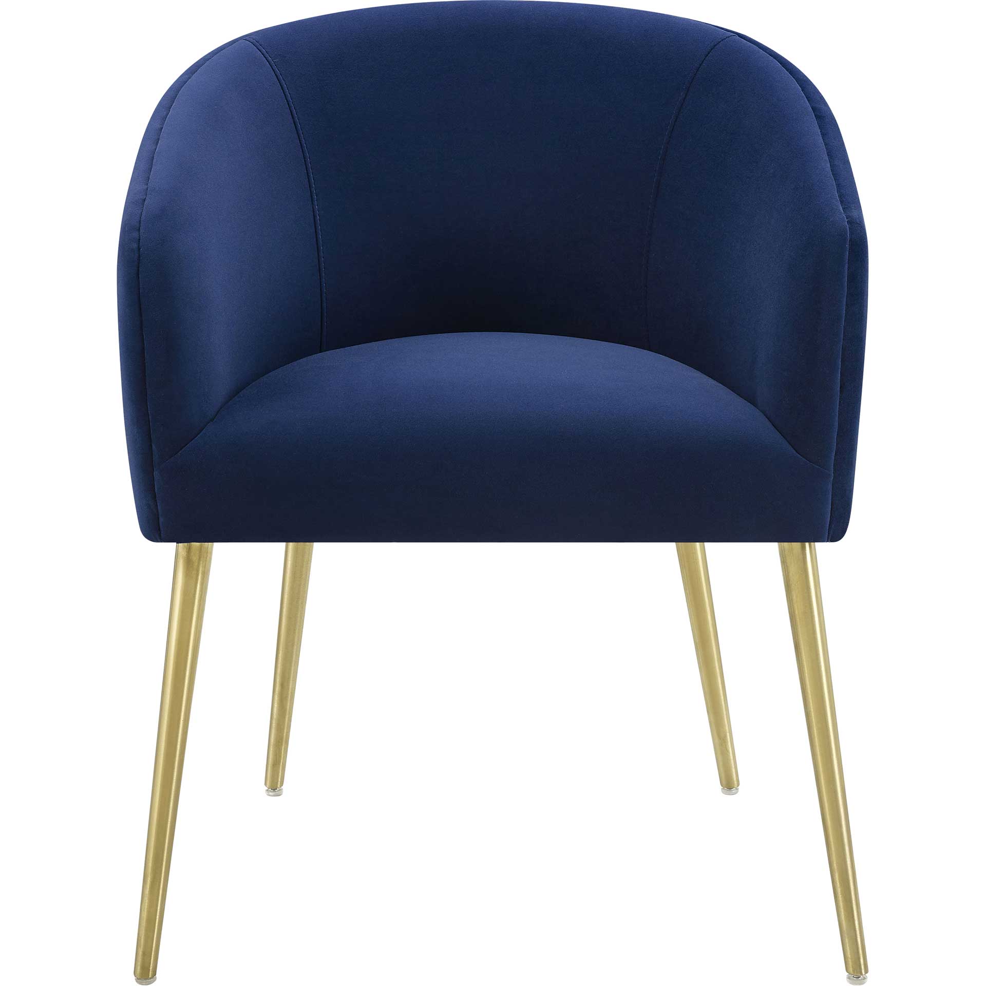 Arlette Velvet Dining Chair Navy