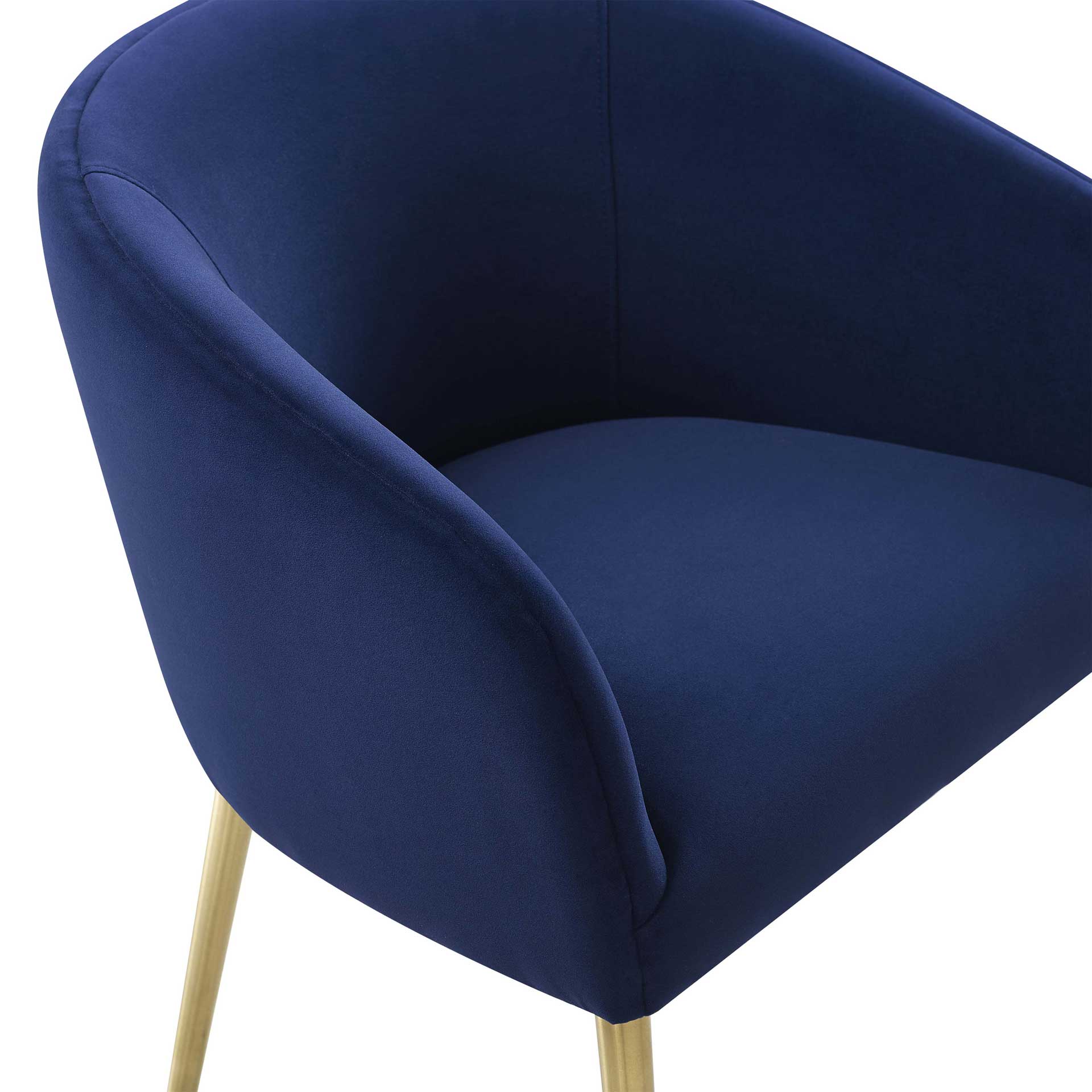 Arlette Velvet Dining Chair Navy