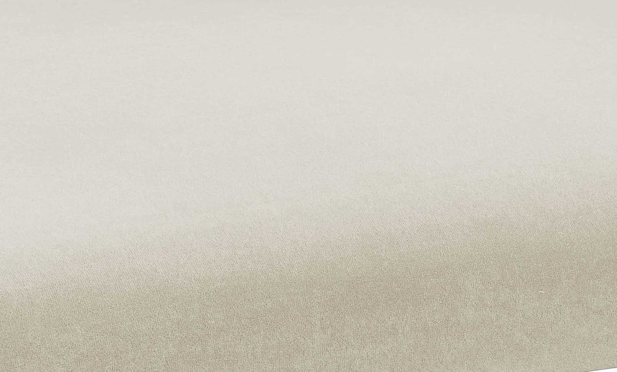 Kira Performance Velvet Chair Cream