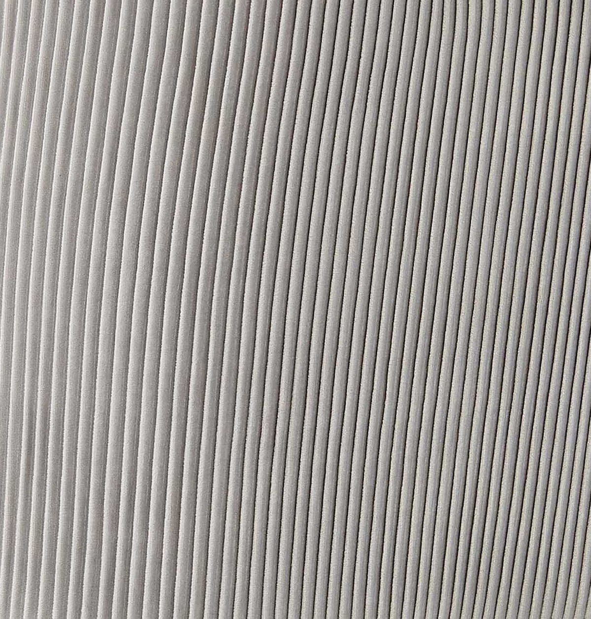 Bordeaux Pleated Velvet Side Chair Light Gray