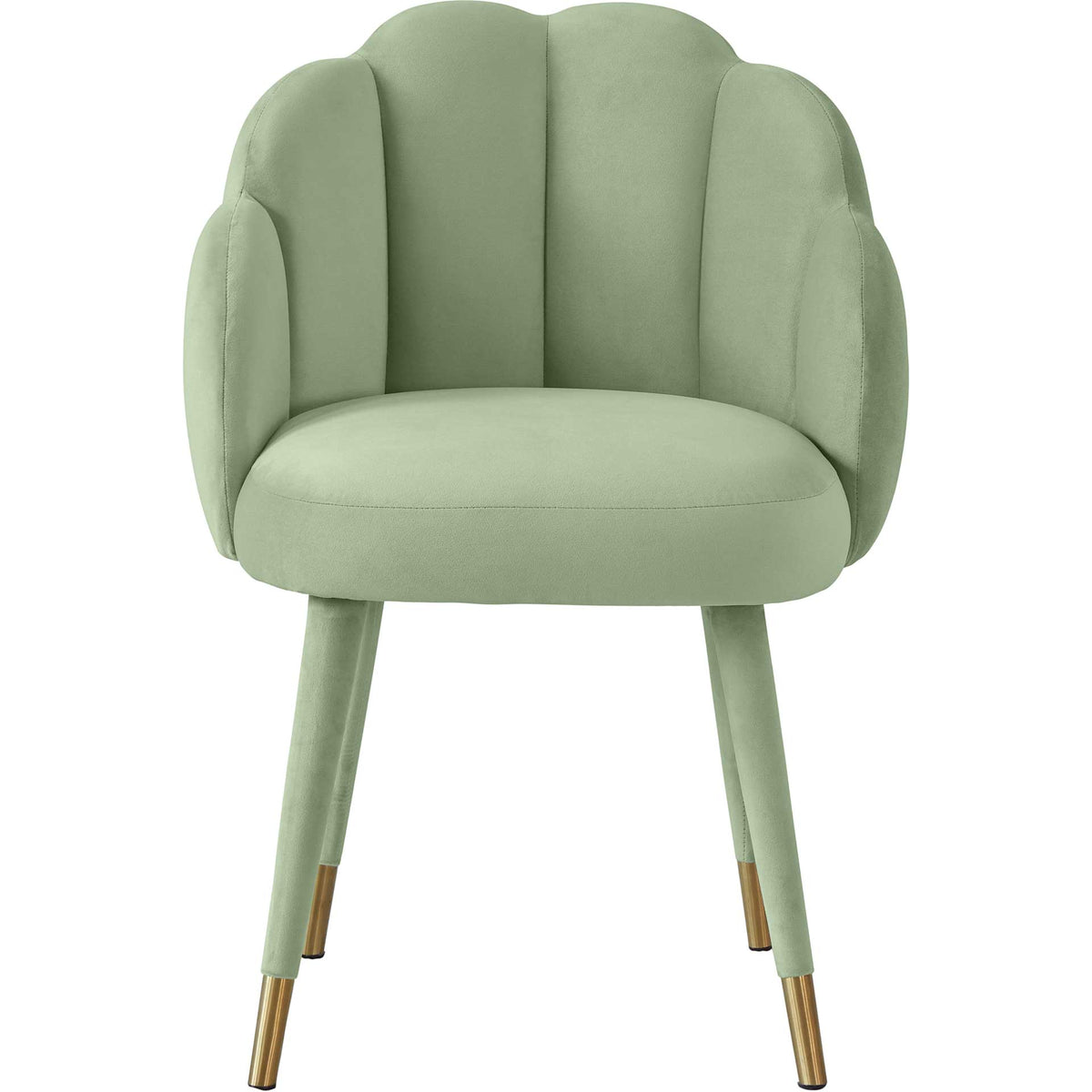 Gabby Velvet Dining Chair Moss Green