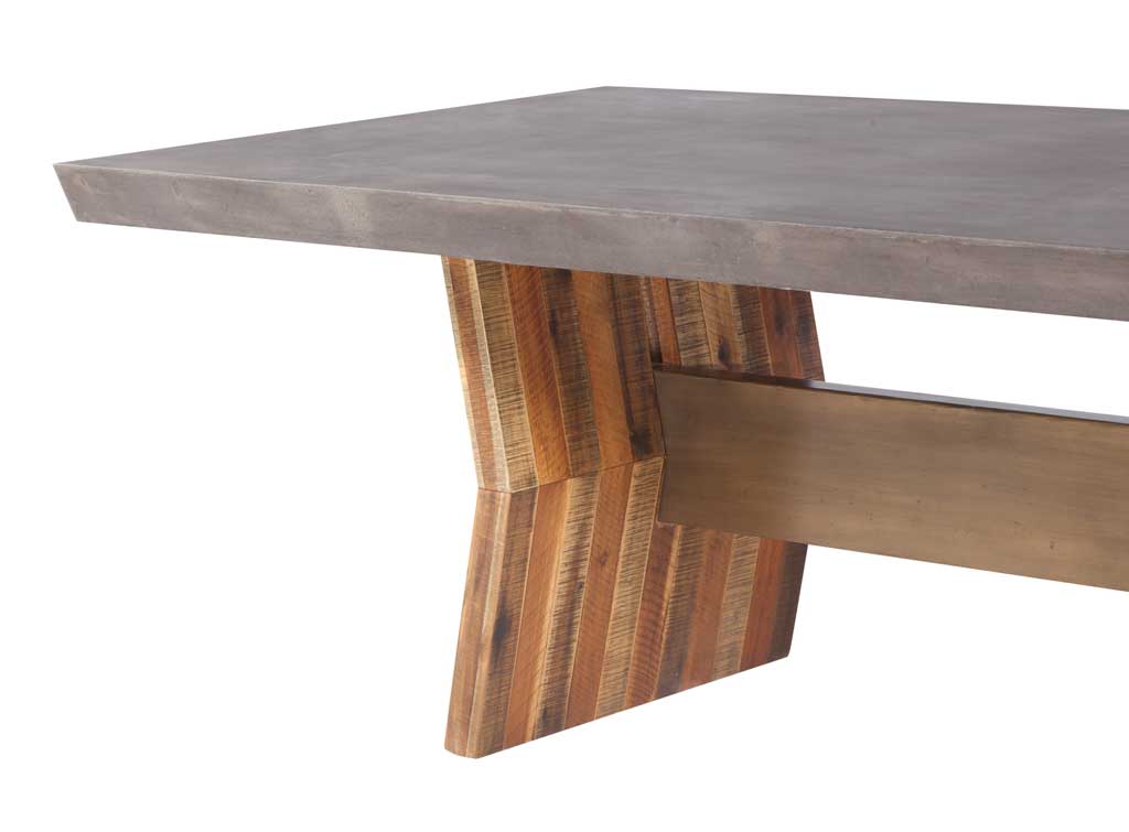 Astor Dark Concrete Table
