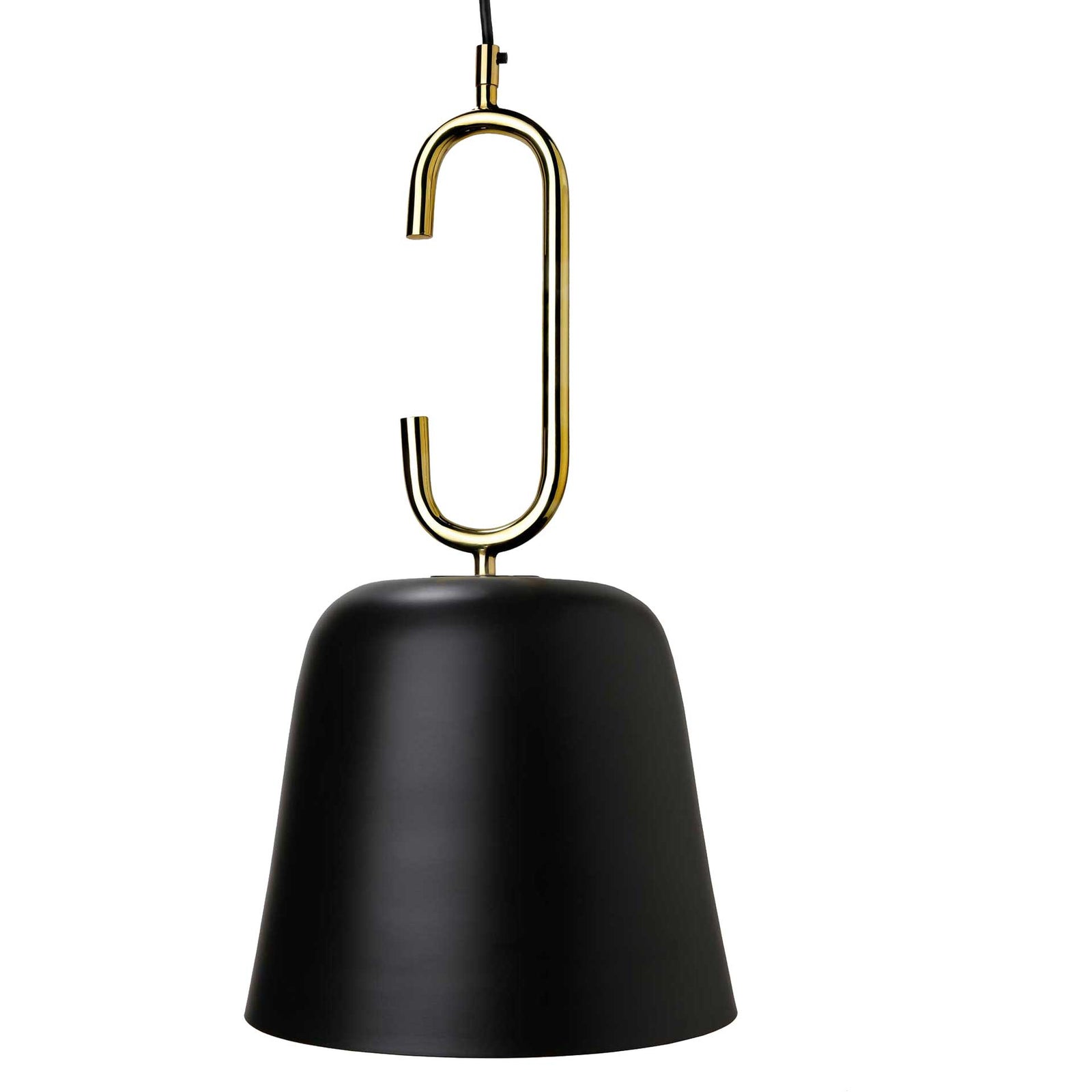 Chanel Long Pendant Black/Brass