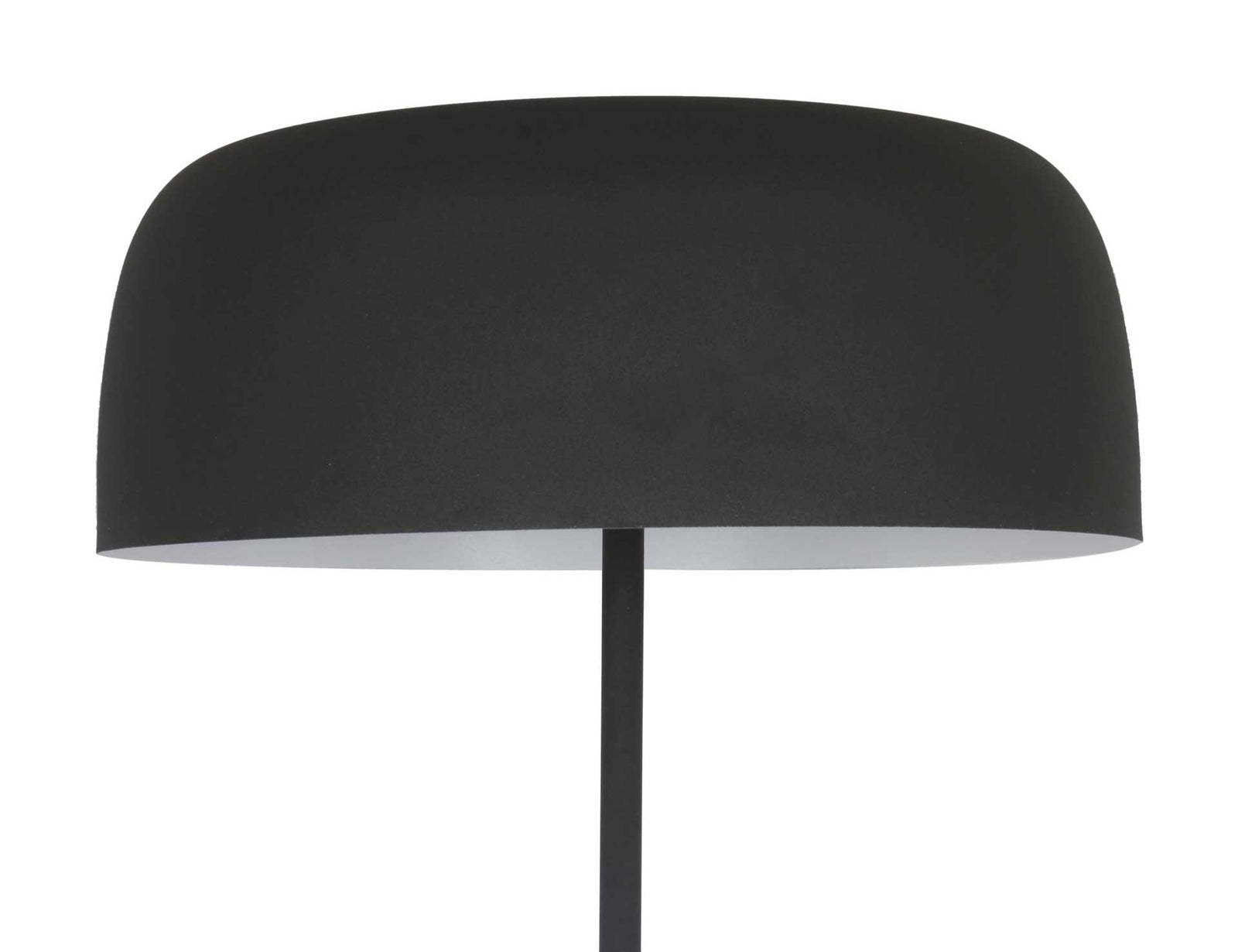 Astra Marble Base Floor Lamp Black/White Marble