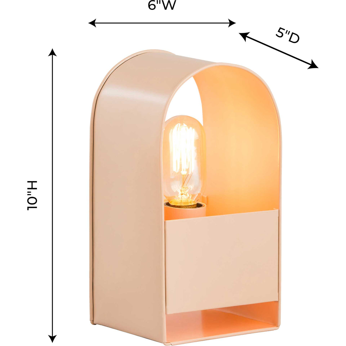 Arleana Table Lamp Blush