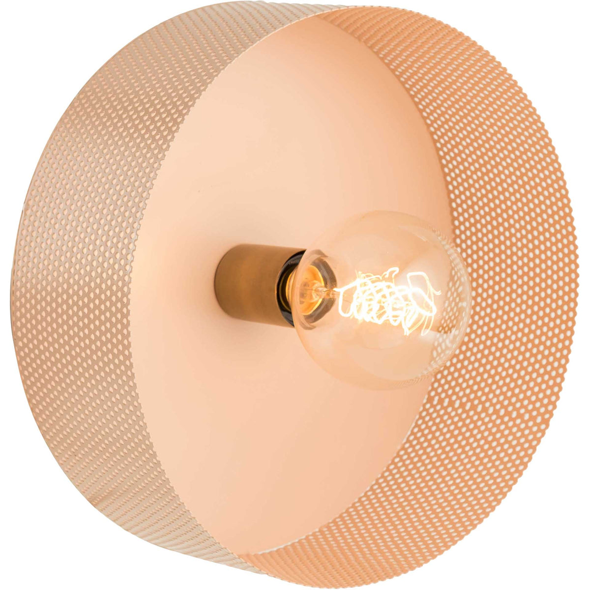 Monroe Round Wall Sconce Blush