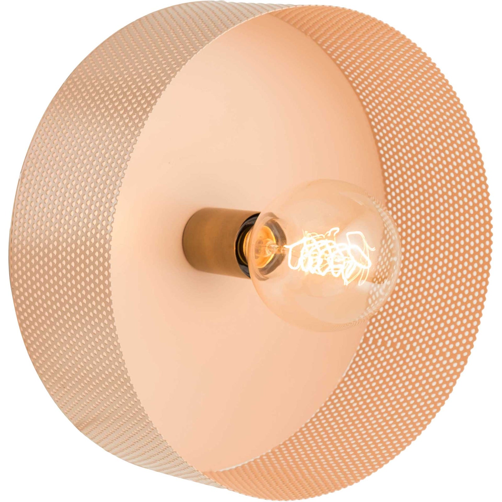 Monroe Round Wall Sconce Blush
