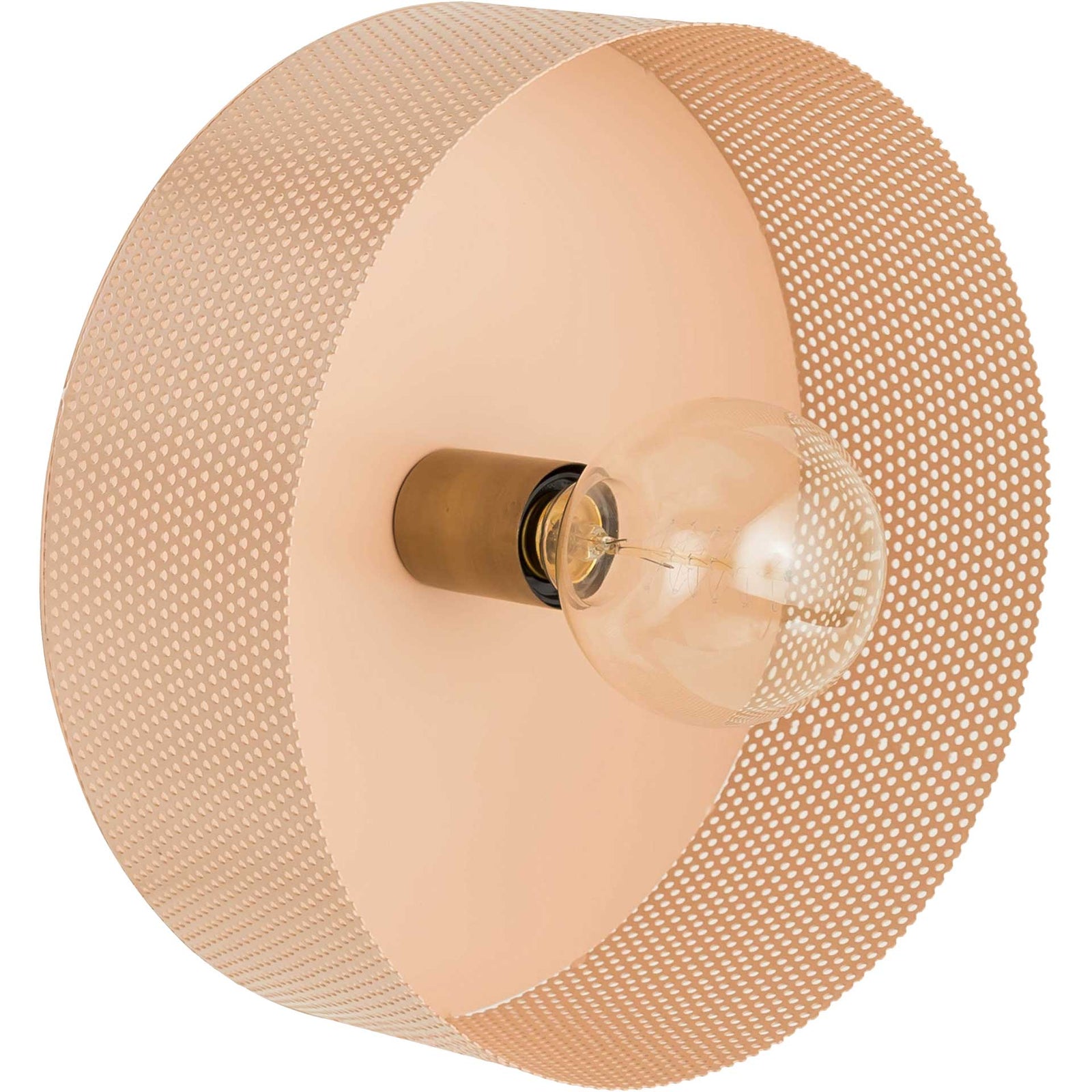 Monroe Round Wall Sconce Blush
