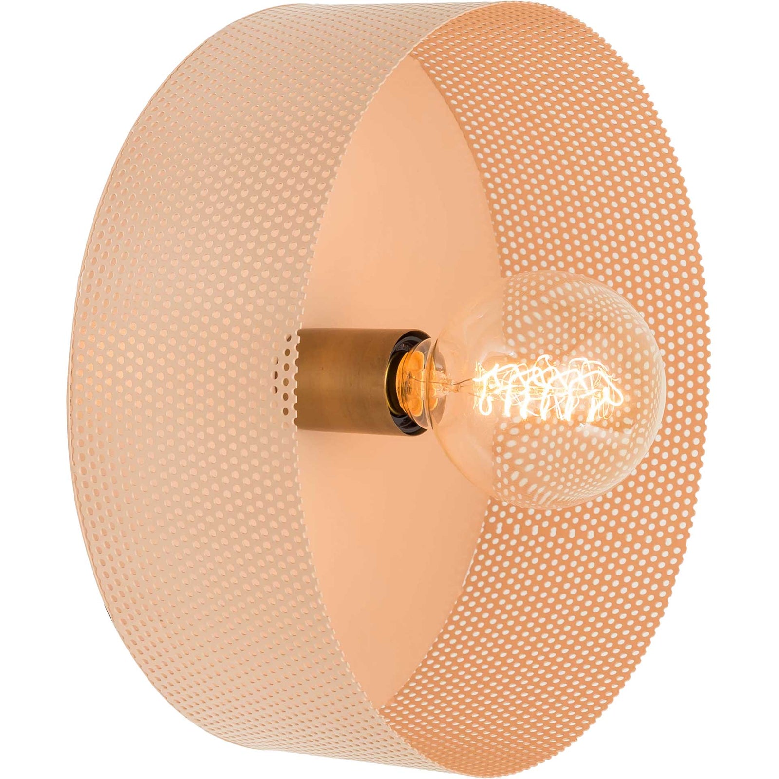 Monroe Round Wall Sconce Blush