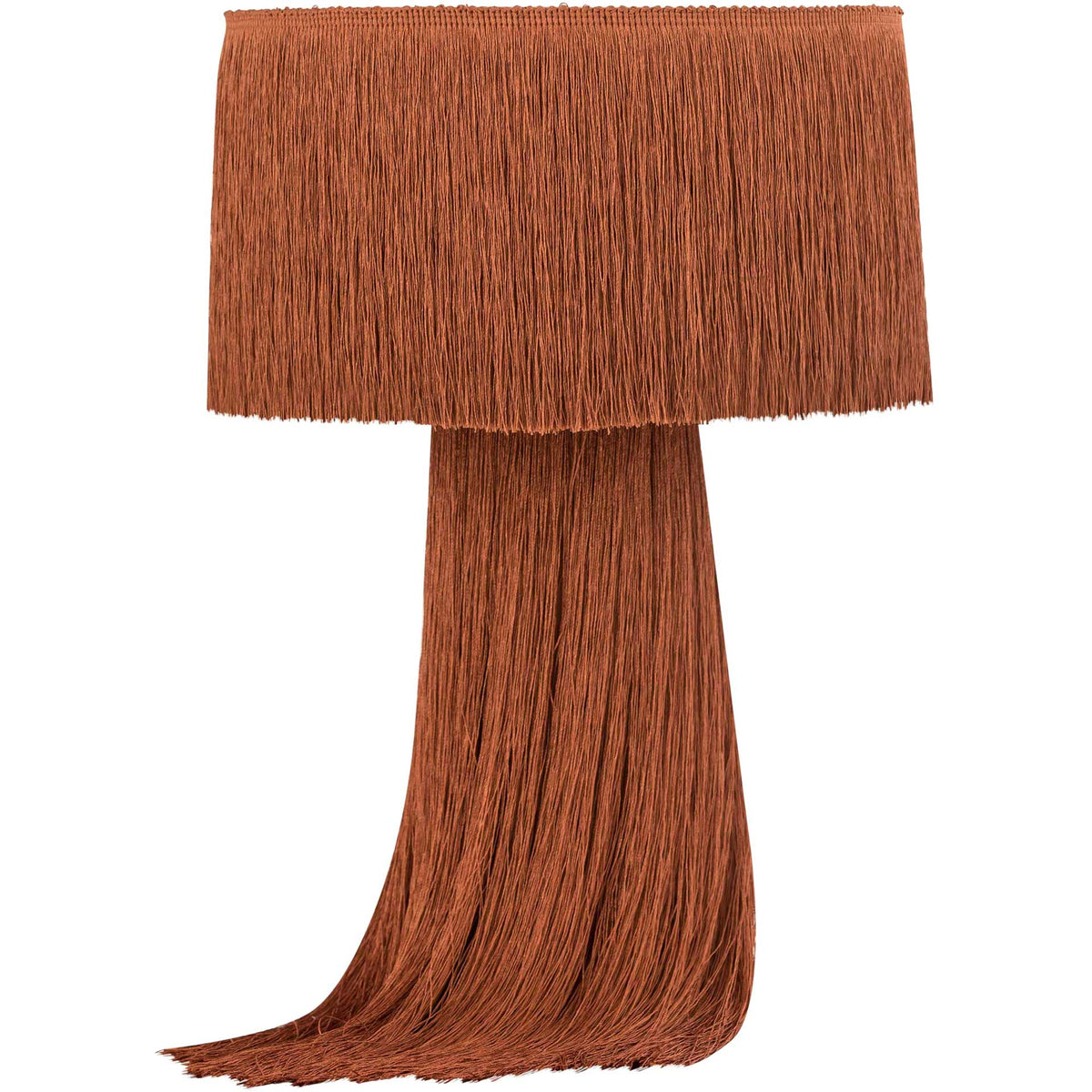Atlas Tassel Table Lamp Brick