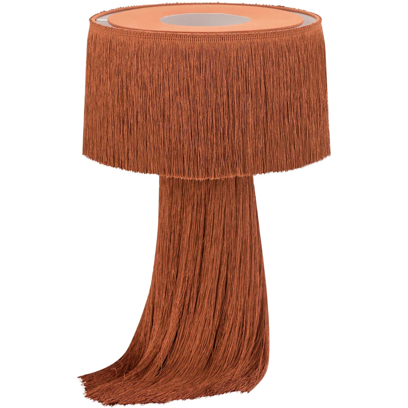 Atlas Tassel Table Lamp Brick