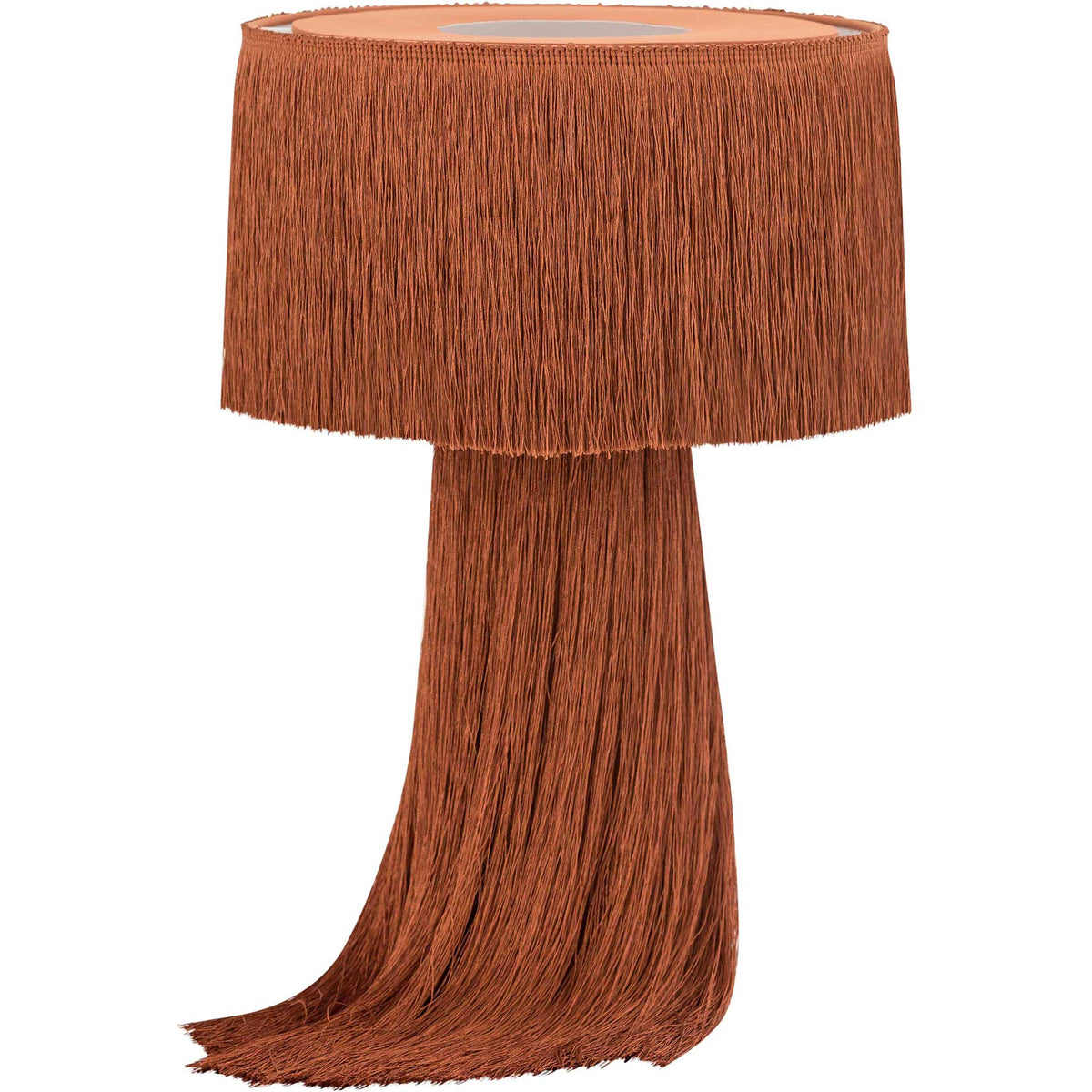 Atlas Tassel Table Lamp Brick