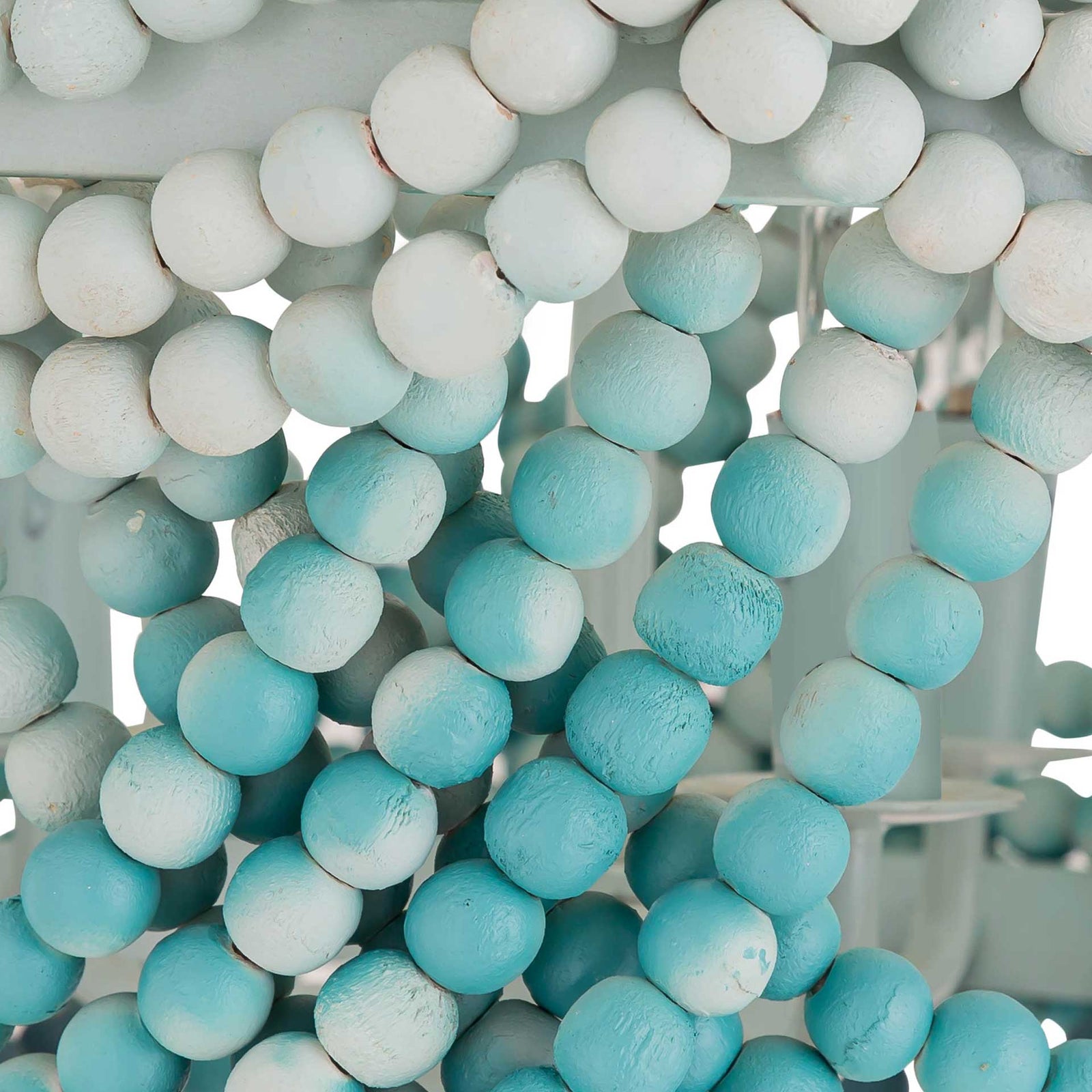 Jadon Beaded Chandelier Jade Ombre