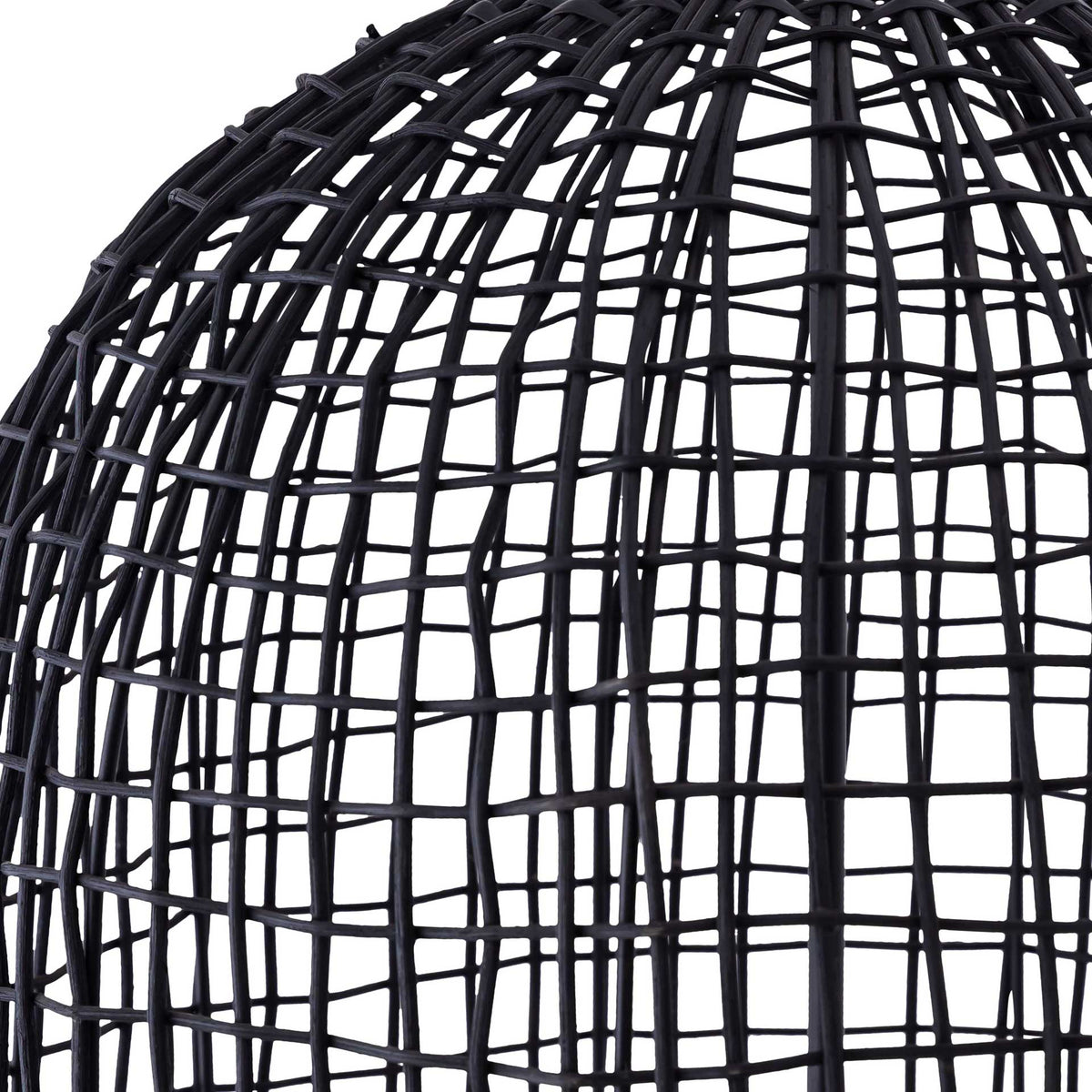 Efisio Rattan Pendant Black