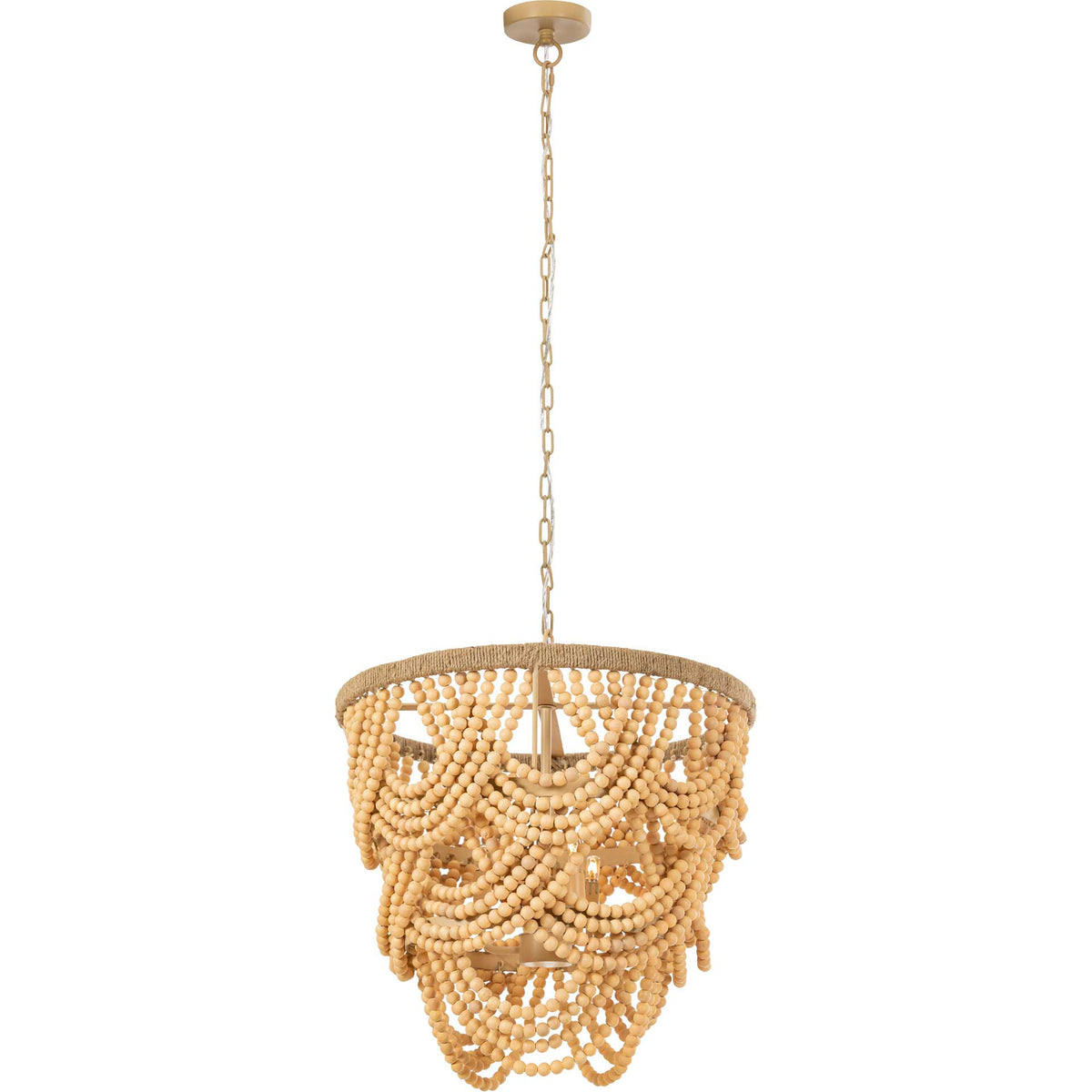 Jadon Bead Chandelier Natural
