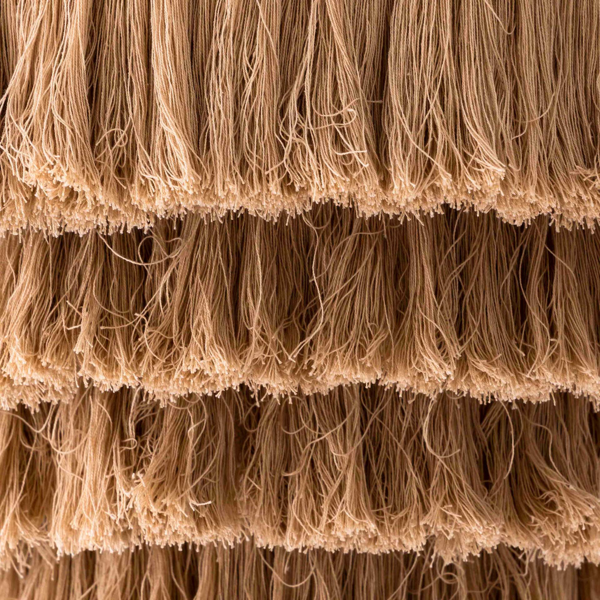 Salome Fringe Pendant Brass/Natural