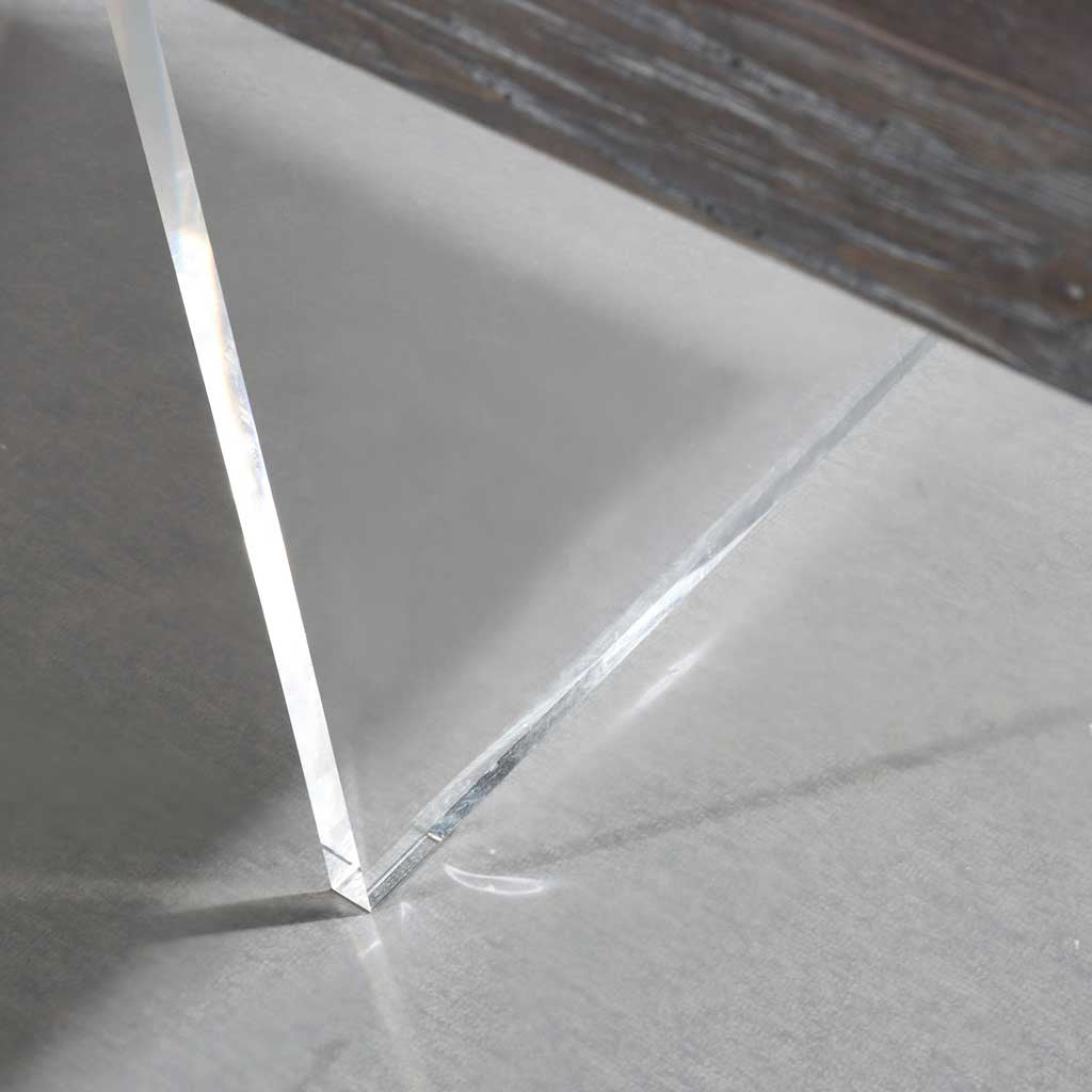 Brest Pine/Lucite Dining Table