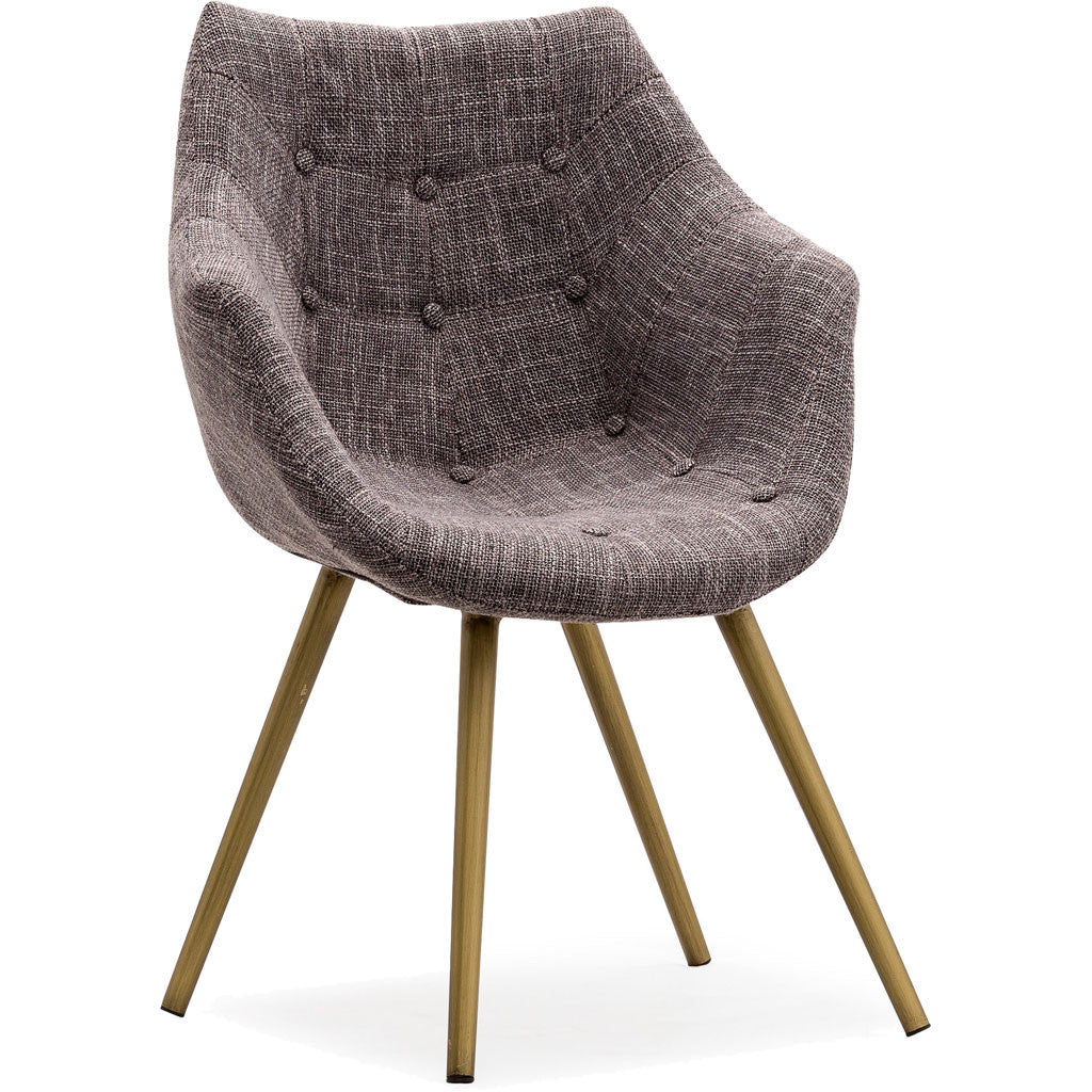 Forkland Gray Tweed Chair