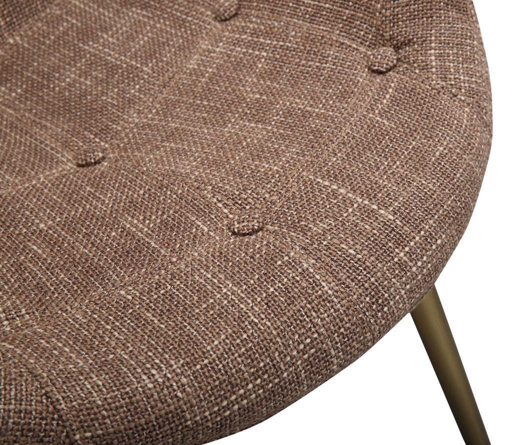 Forkland Brown Tweed Chair