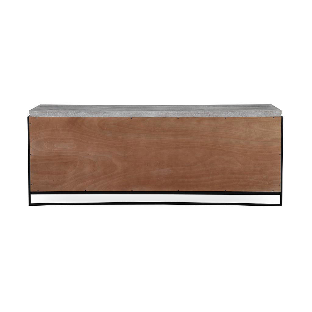 Wilton Elm Buffet Gray/Brown