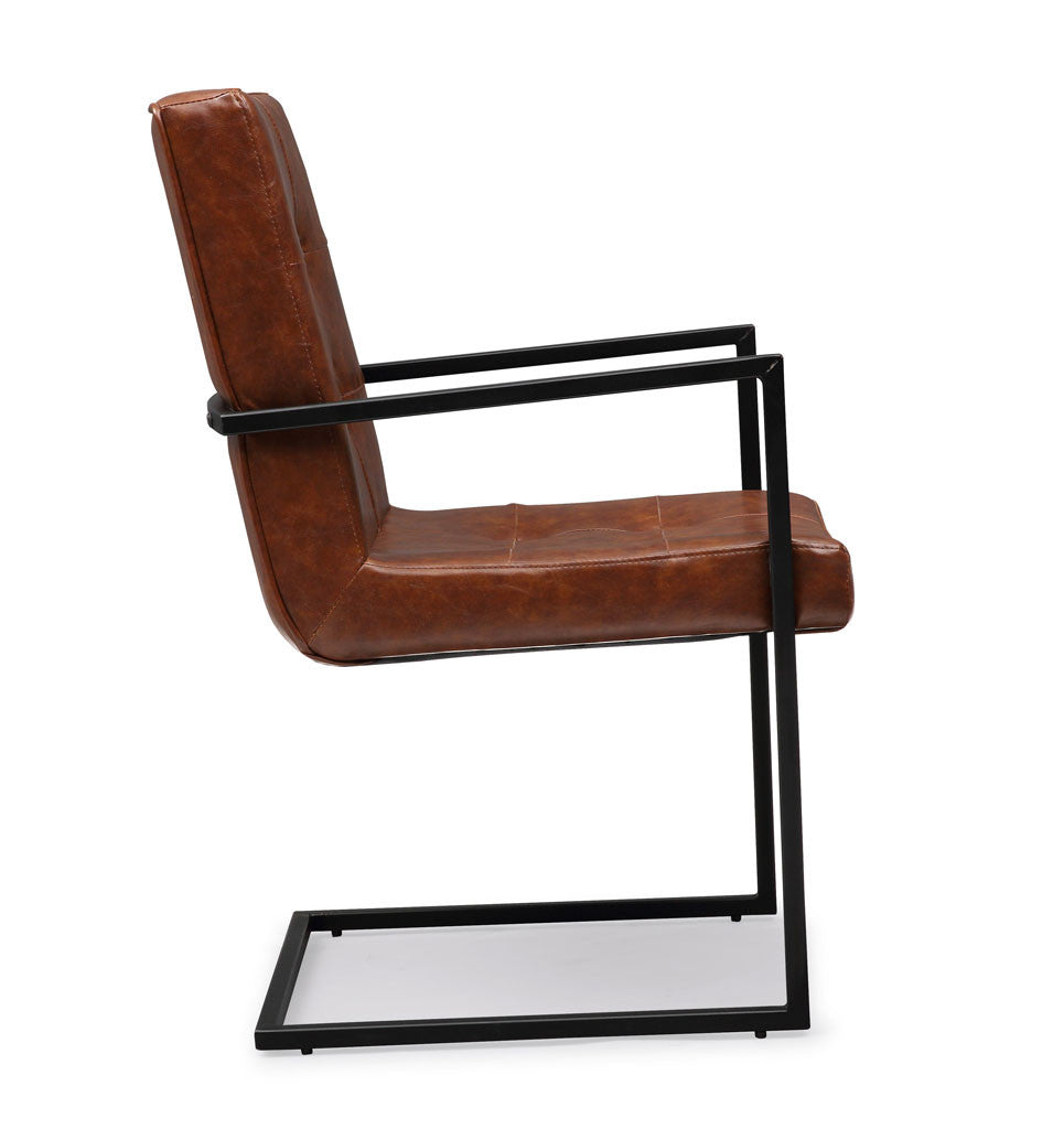 Steinway Brown Arm Chair