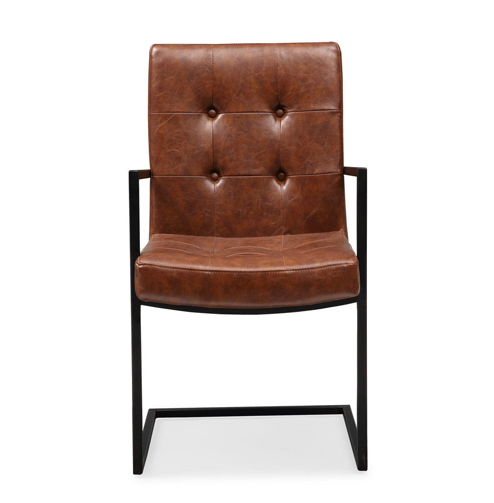 Steinway Brown Arm Chair