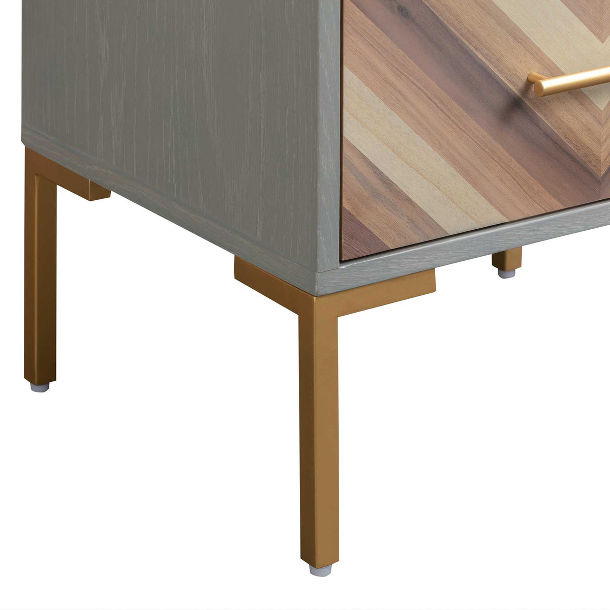 Quiana Side Table Gray