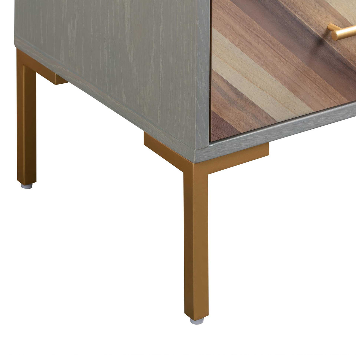 Quiana Side Table Gray
