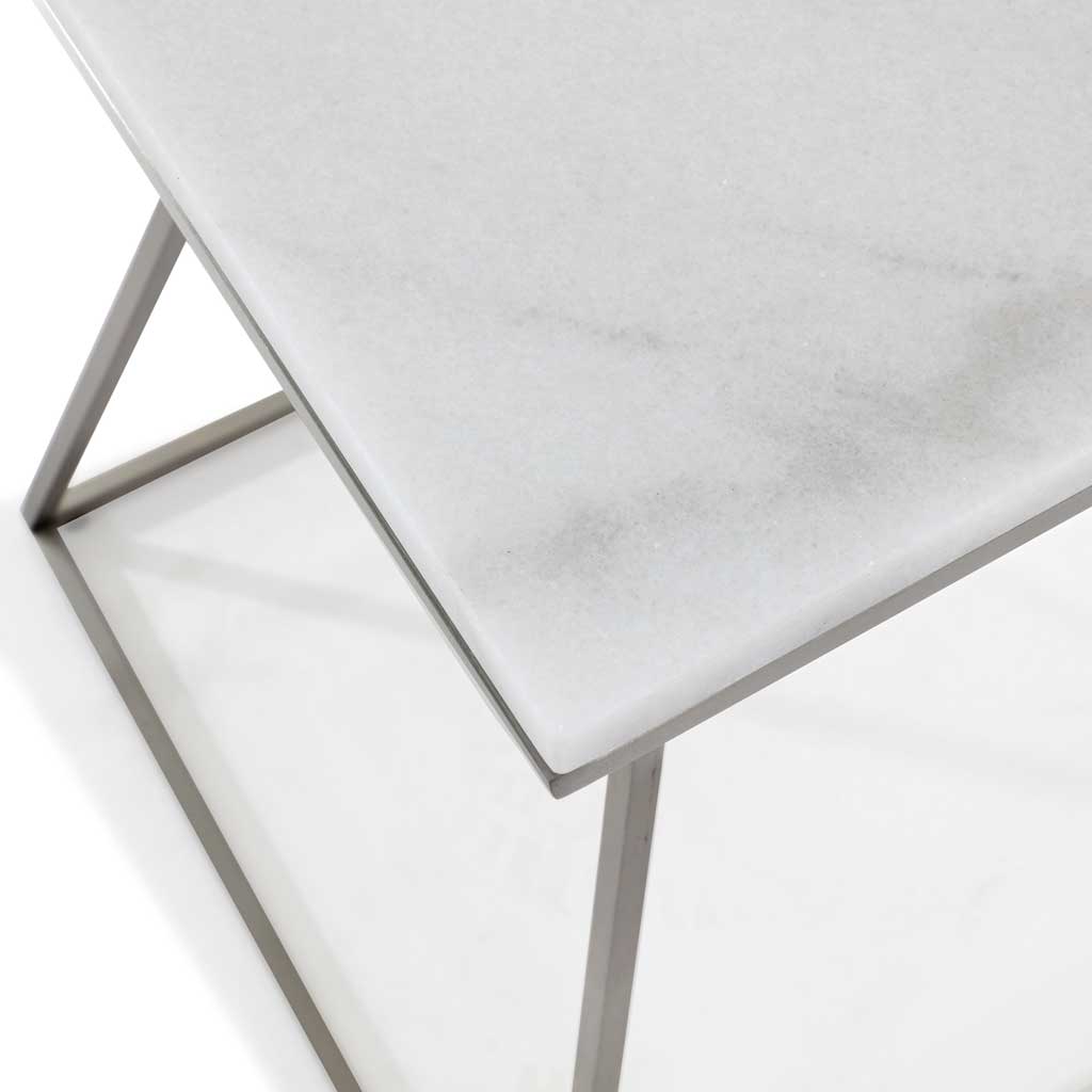 Zander Marble Side Table