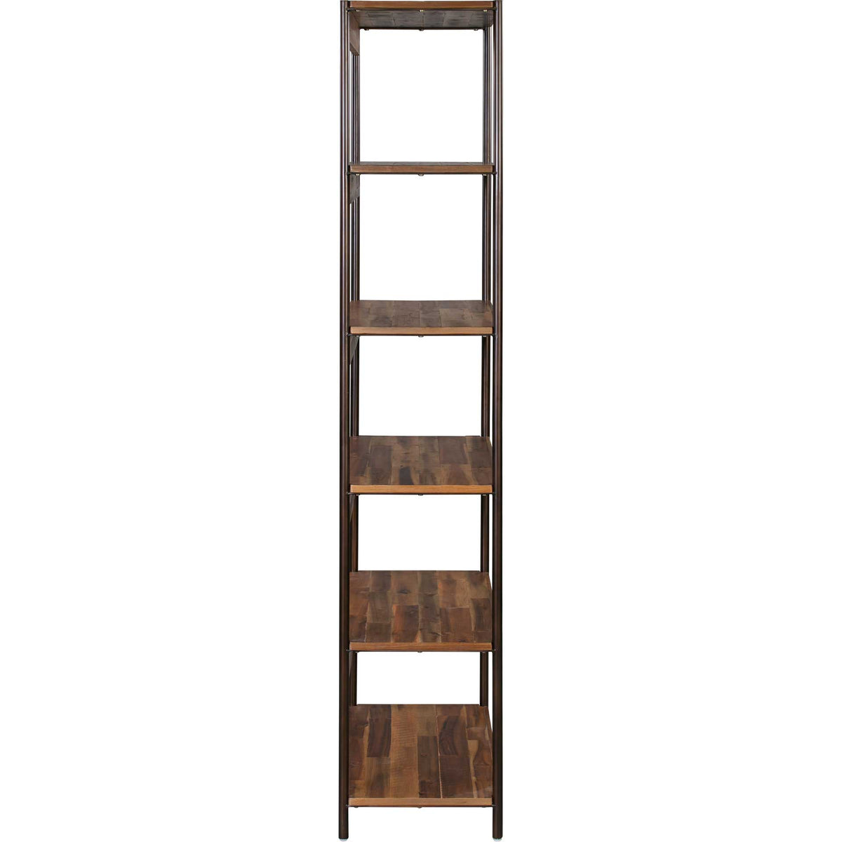 Boston Wooden Bookcase Rustic Acacia