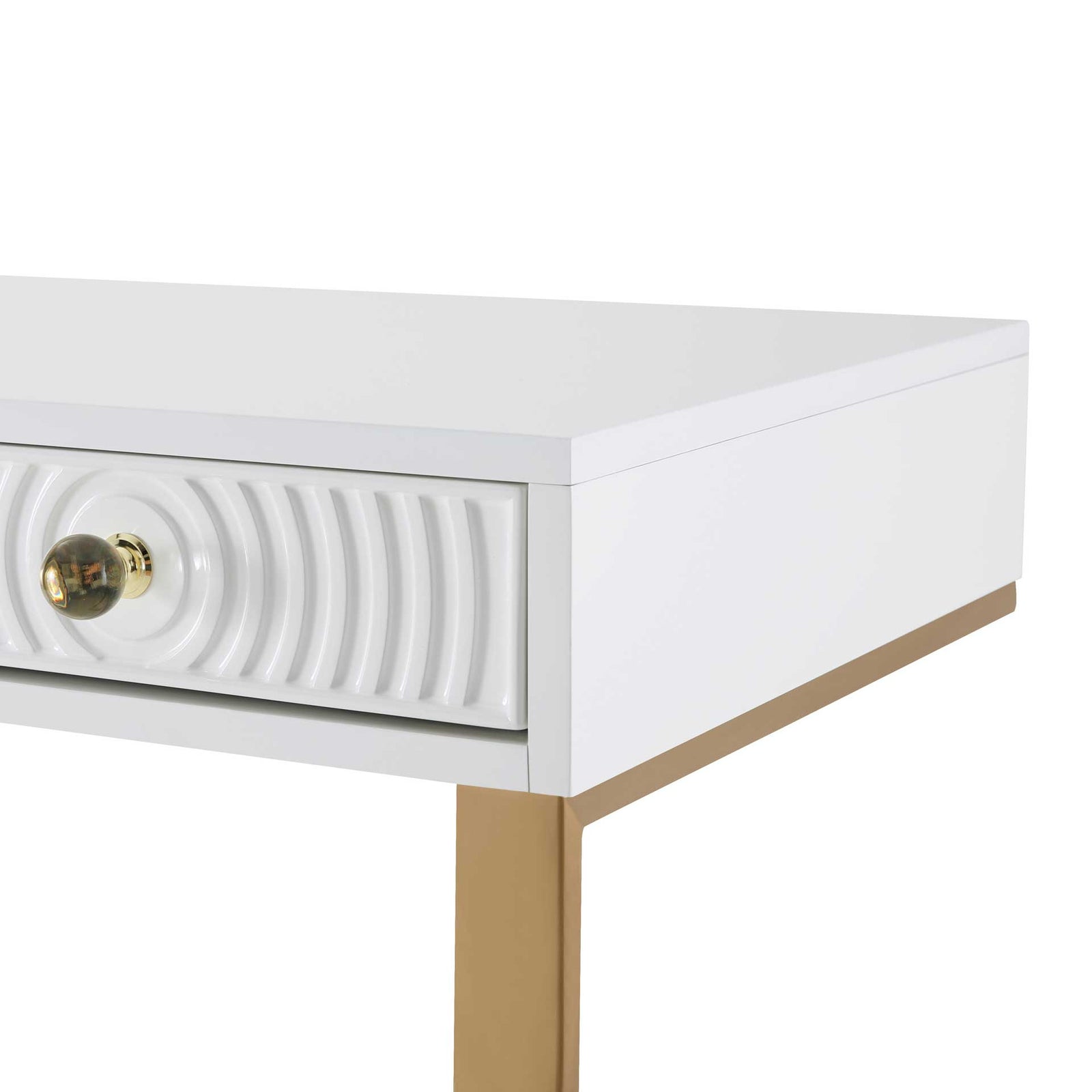 Jander Lacquer Desk White