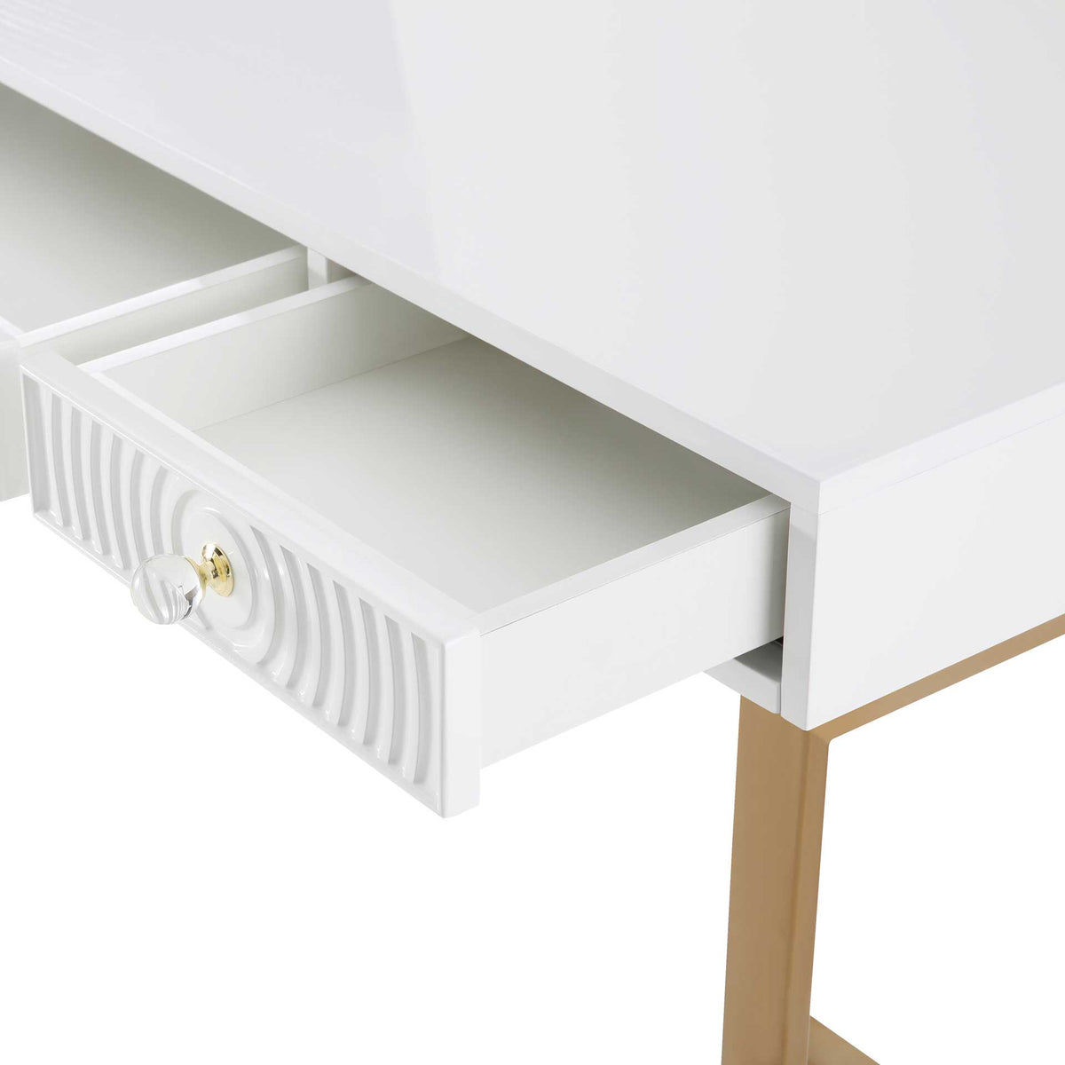 Jander Lacquer Desk White