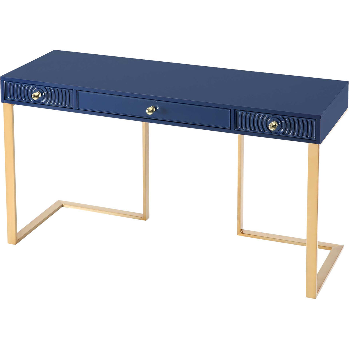 Jander Lacquer Desk Blue