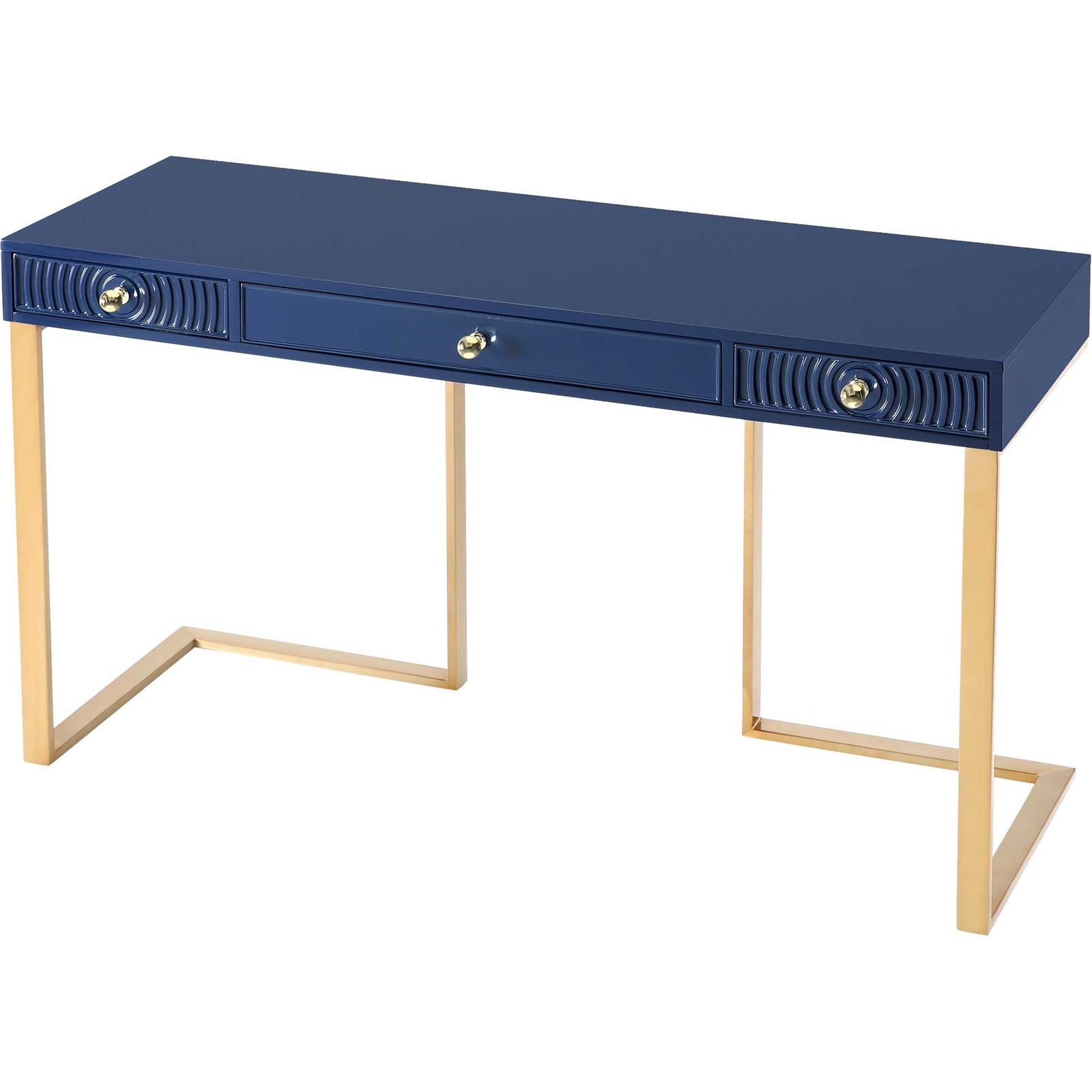 Jander Lacquer Desk Blue