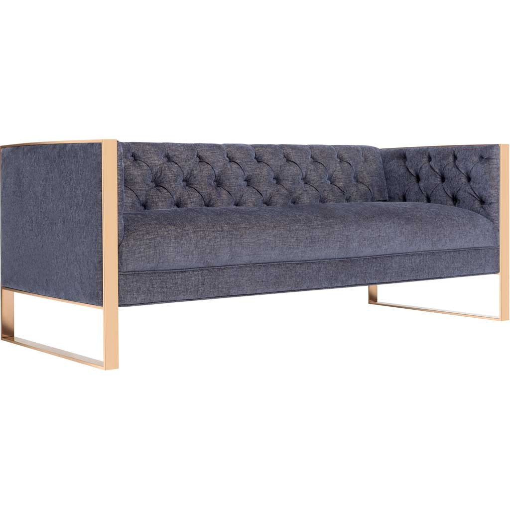 Fontaine Navy Sofa