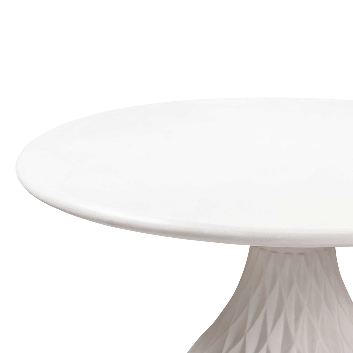 Tunisia Concrete Dining Table Ivory