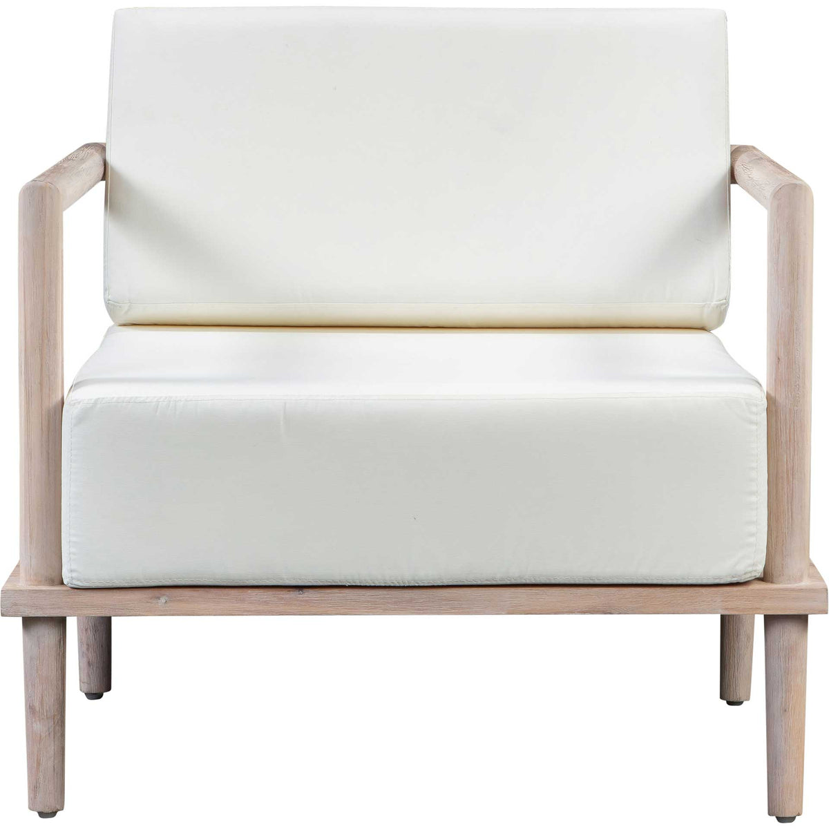 Emery Outdoor Lounge Chair Cream