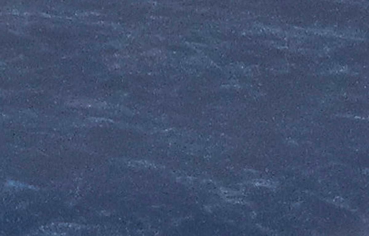 Enrica Leather/Acrylic Bench Blue